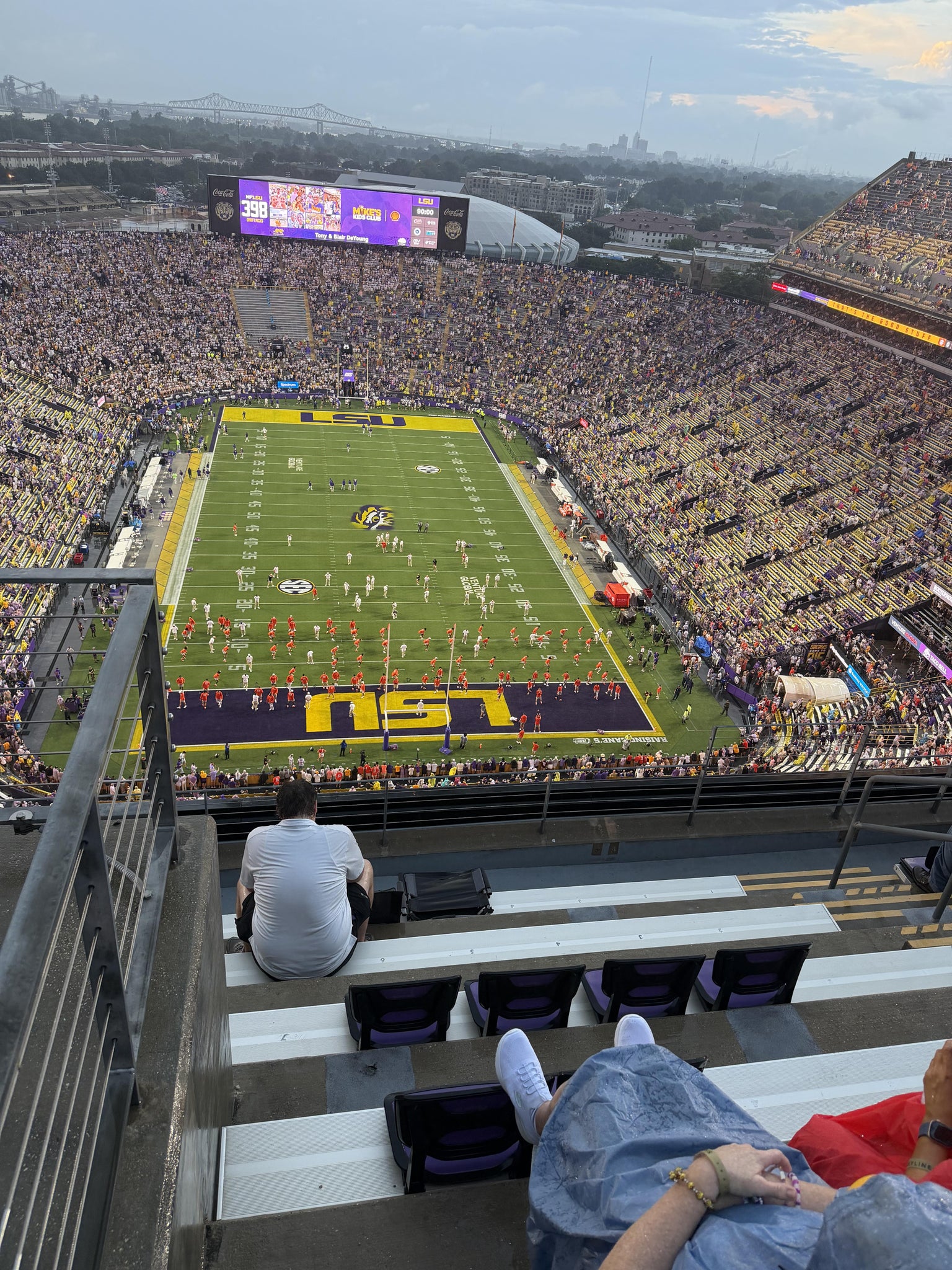 Real Fan View taken from Section 654 at Tiger Stadium by Hayden H