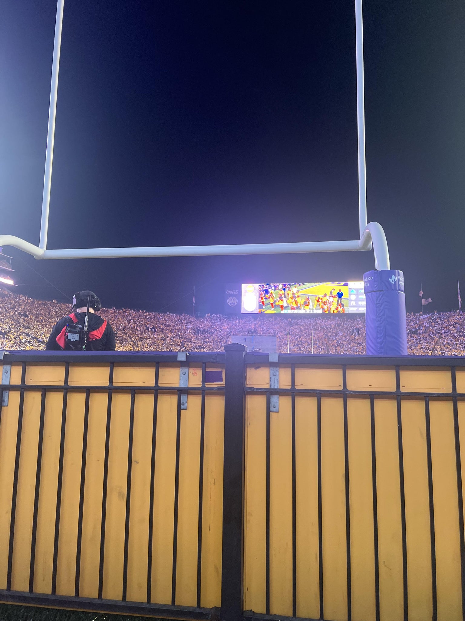 Real Fan View taken from Section Box 44 at Tiger Stadium by Abigail P