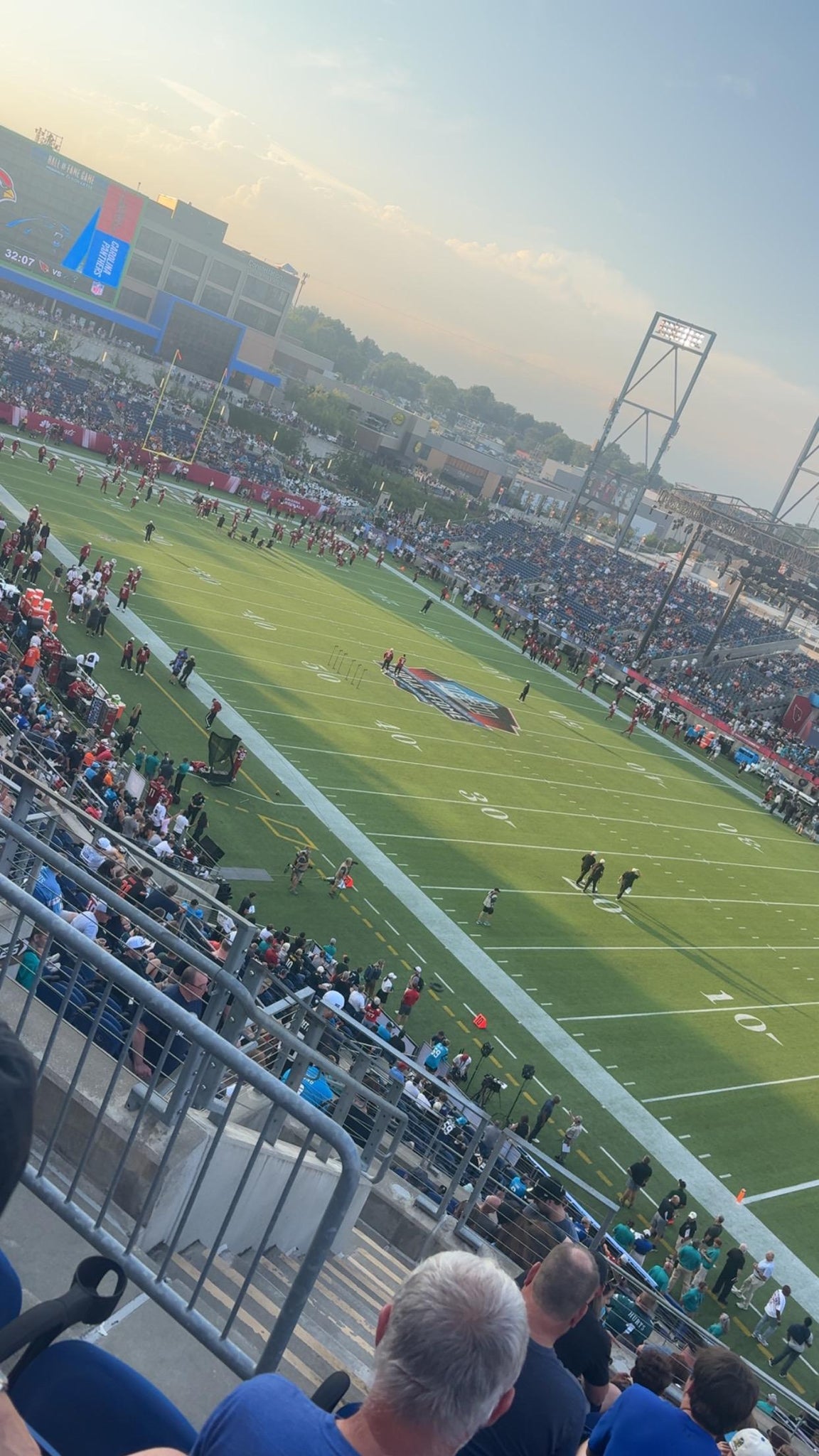 Real Fan View taken from Section 227 at Tom Benson Hall of Fame Stadium by Saige B
