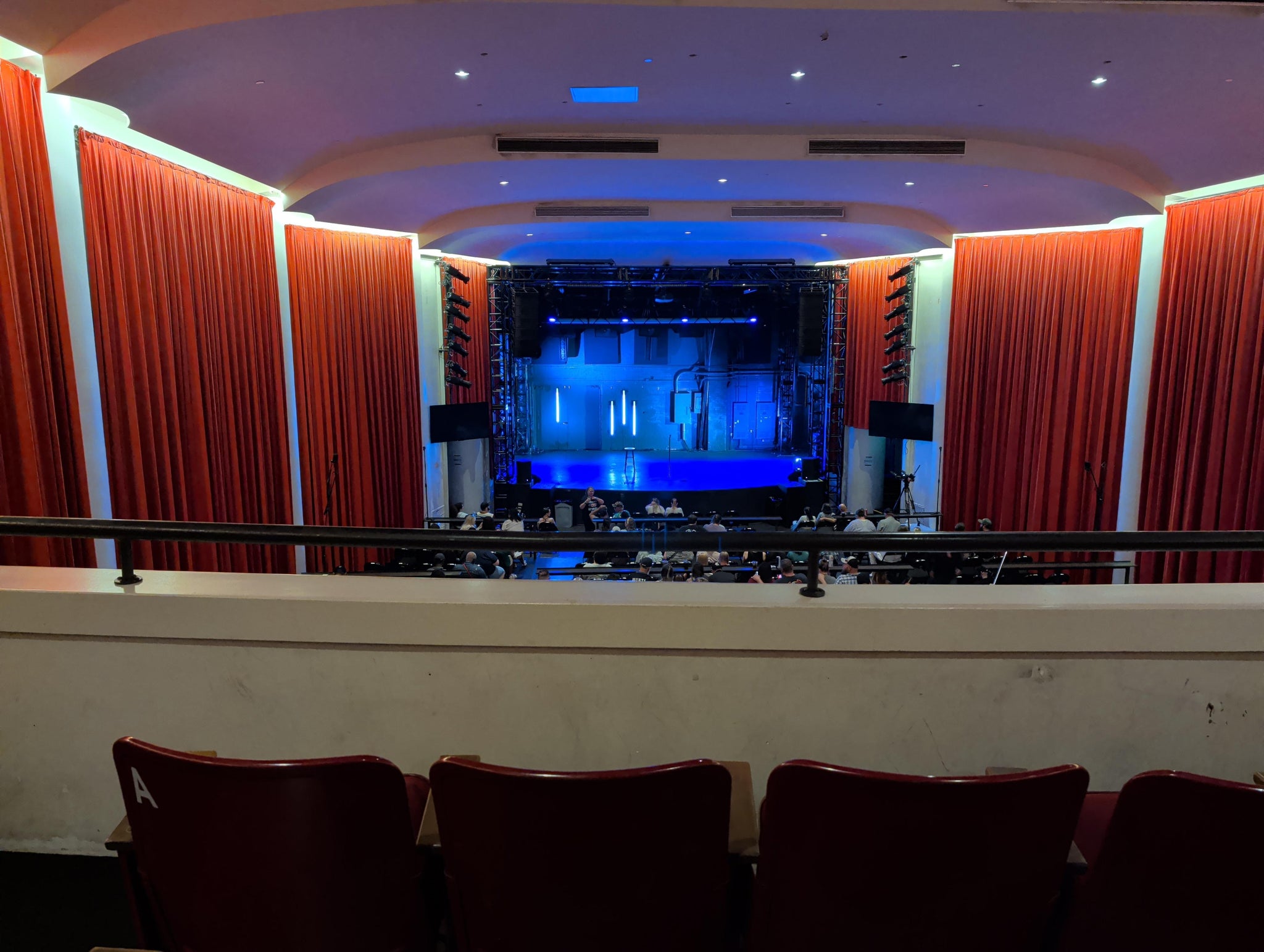 Real Fan View taken from Balcony at Tower Theatre - OKC by Michael J