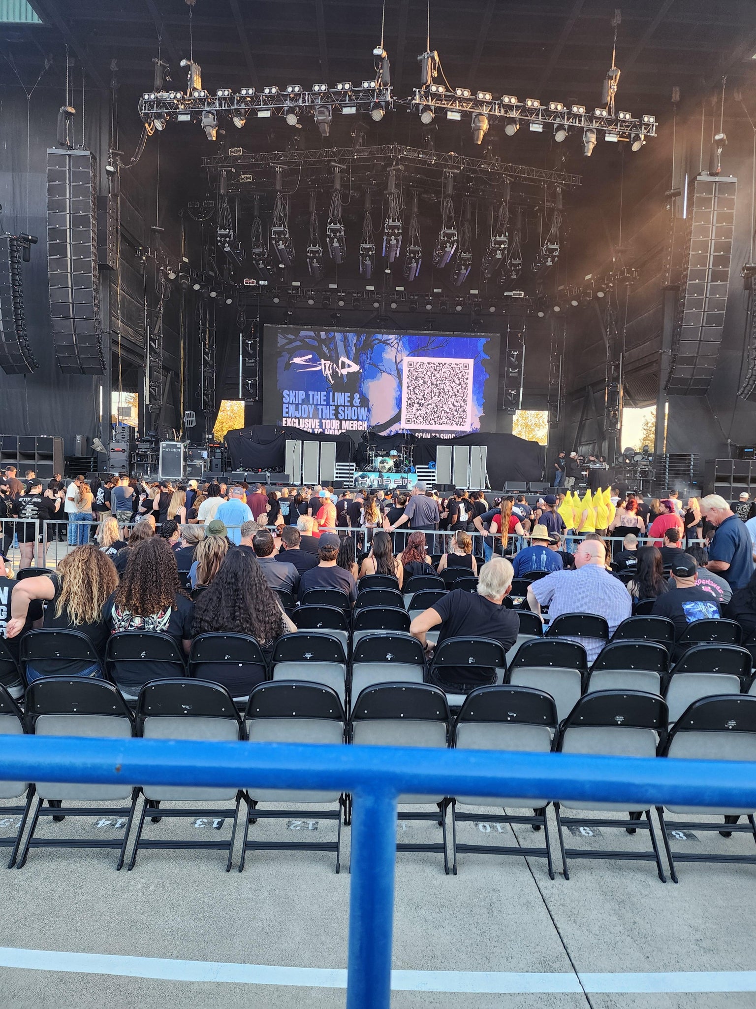 Real Fan View taken from Section 103 at Toyota Amphitheatre by Karin T