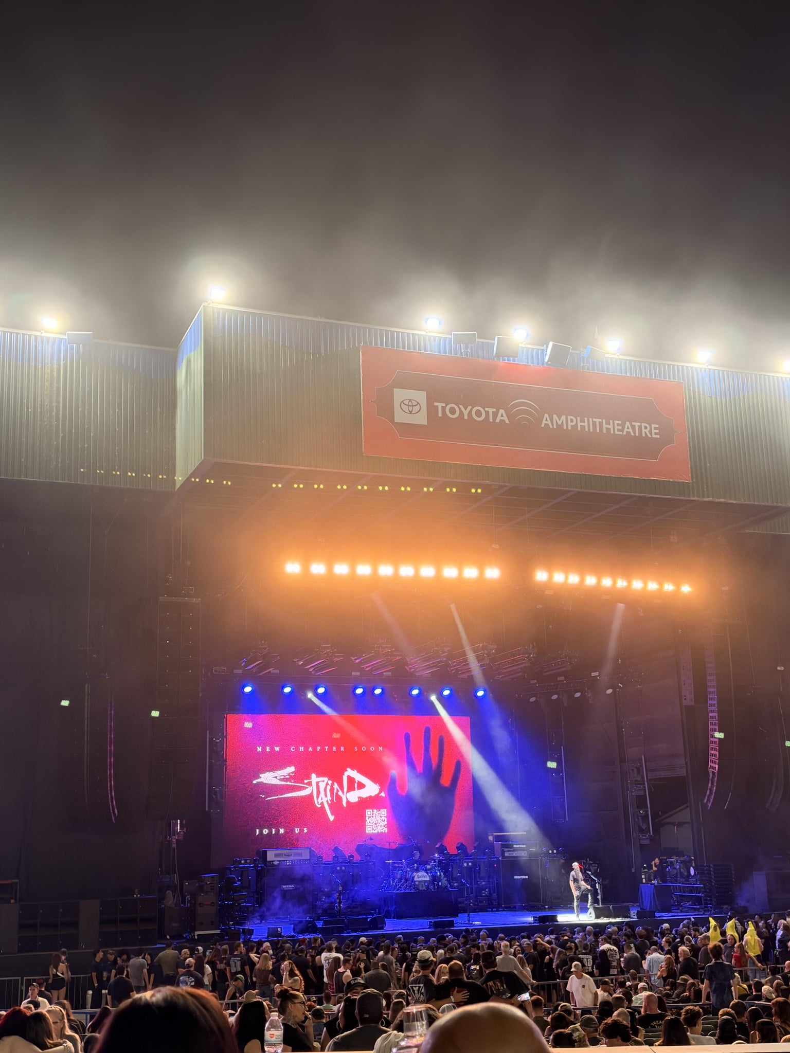 Real Fan View taken from Box D 25 at Toyota Amphitheatre by Anonymous User