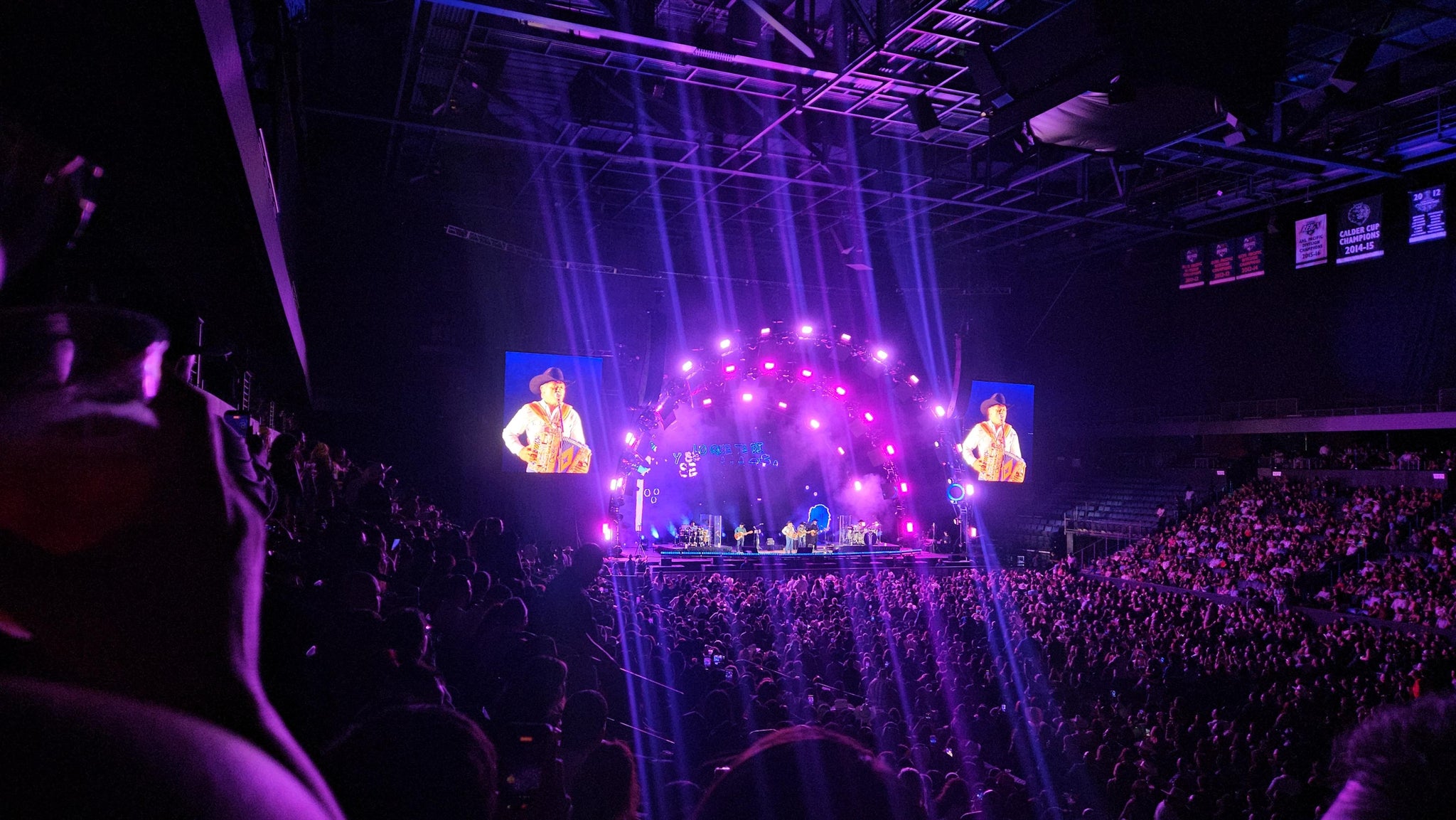 Real Fan View taken from Section 114 at Toyota Arena - Ontario by Vivian M