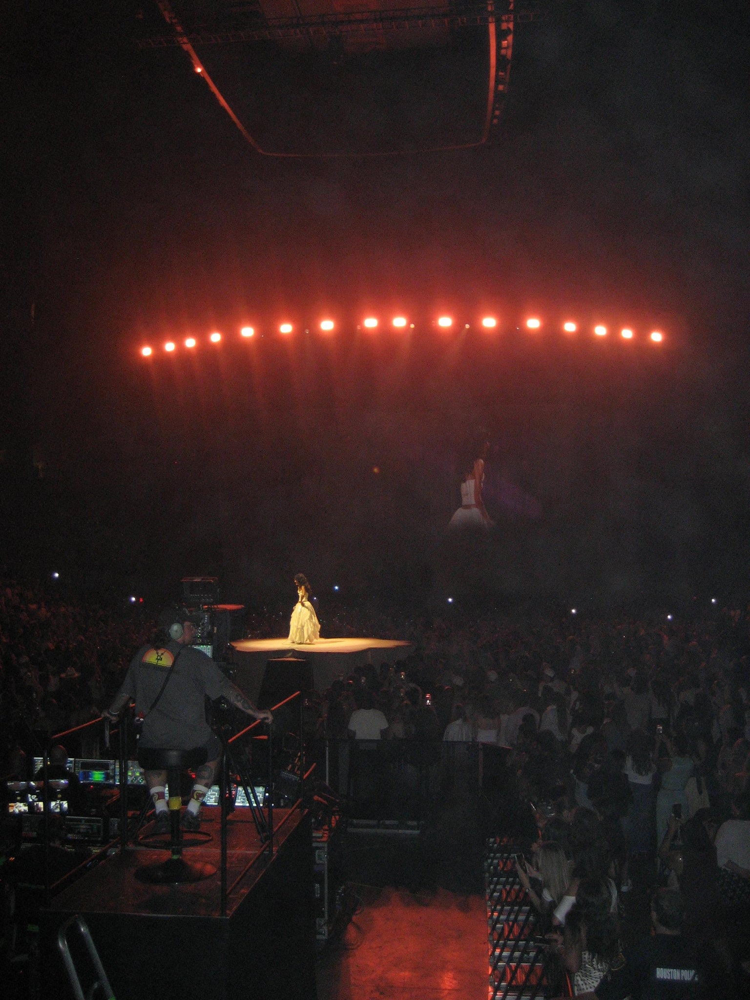 Real Fan View taken from Section 113 at Toyota Center by Alyssa M