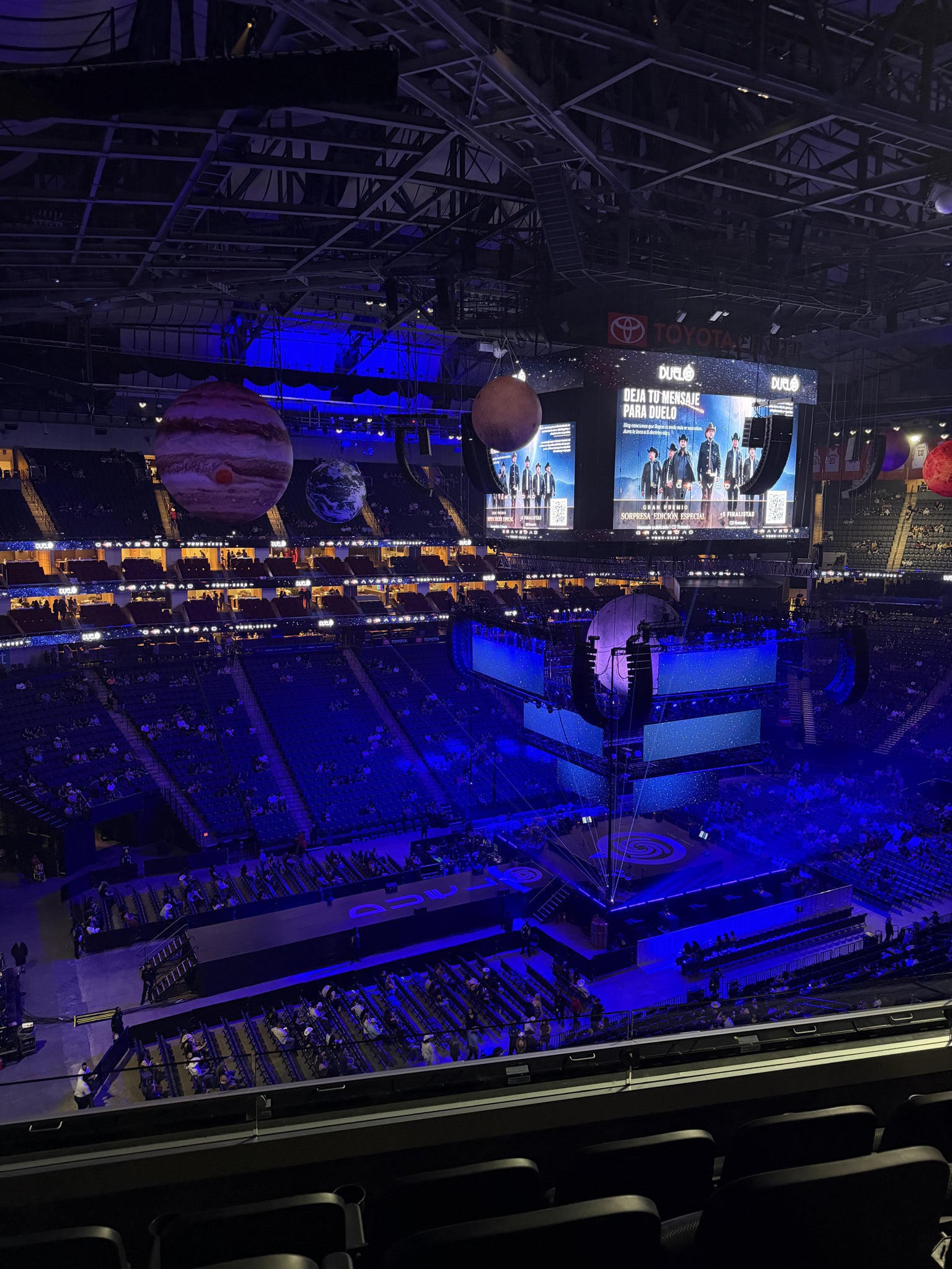 Real Fan View taken from Section 430 at Toyota Center by Yahir C