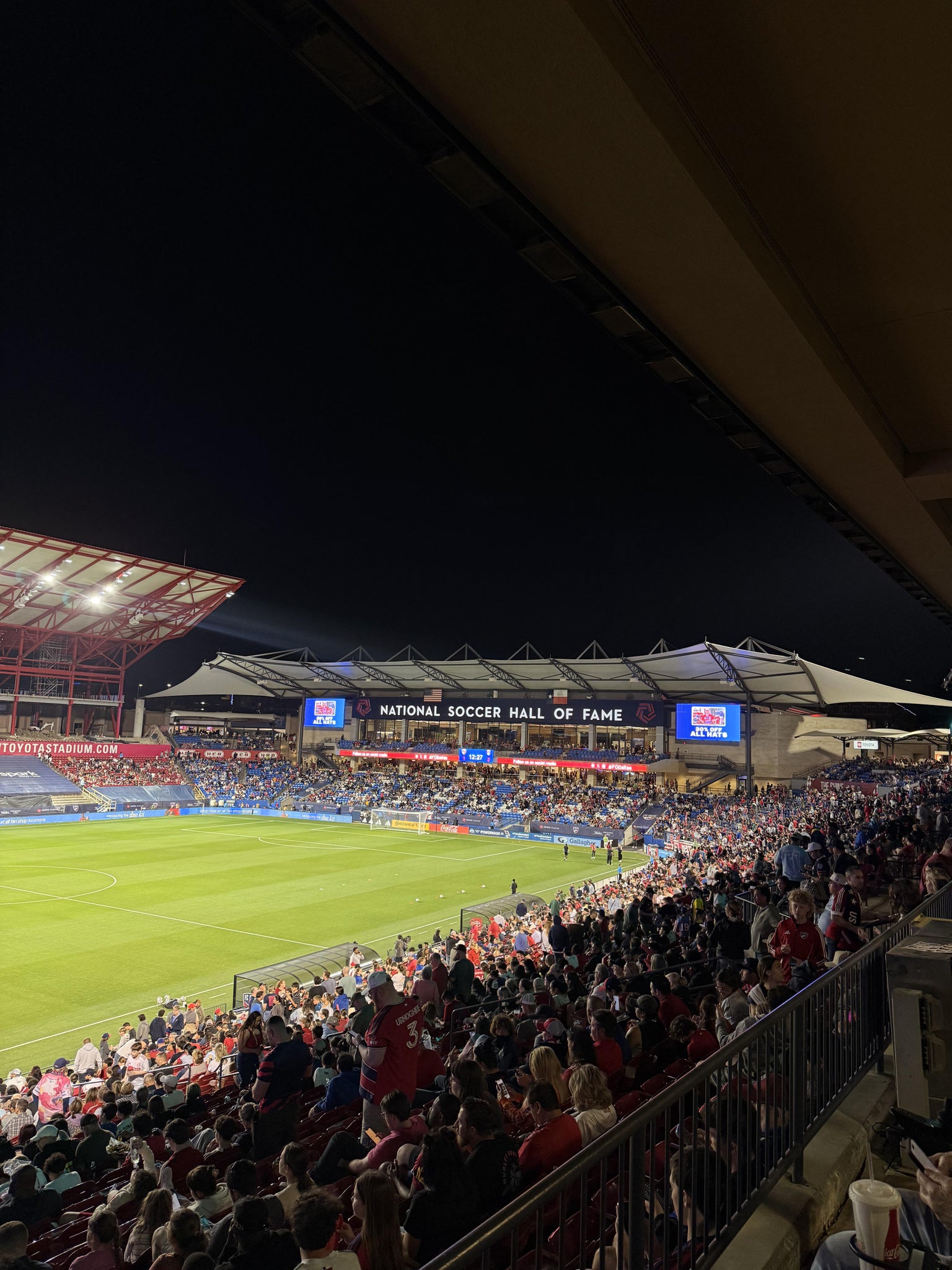 Real Fan View taken from Section 103 at Toyota Stadium by Abel M