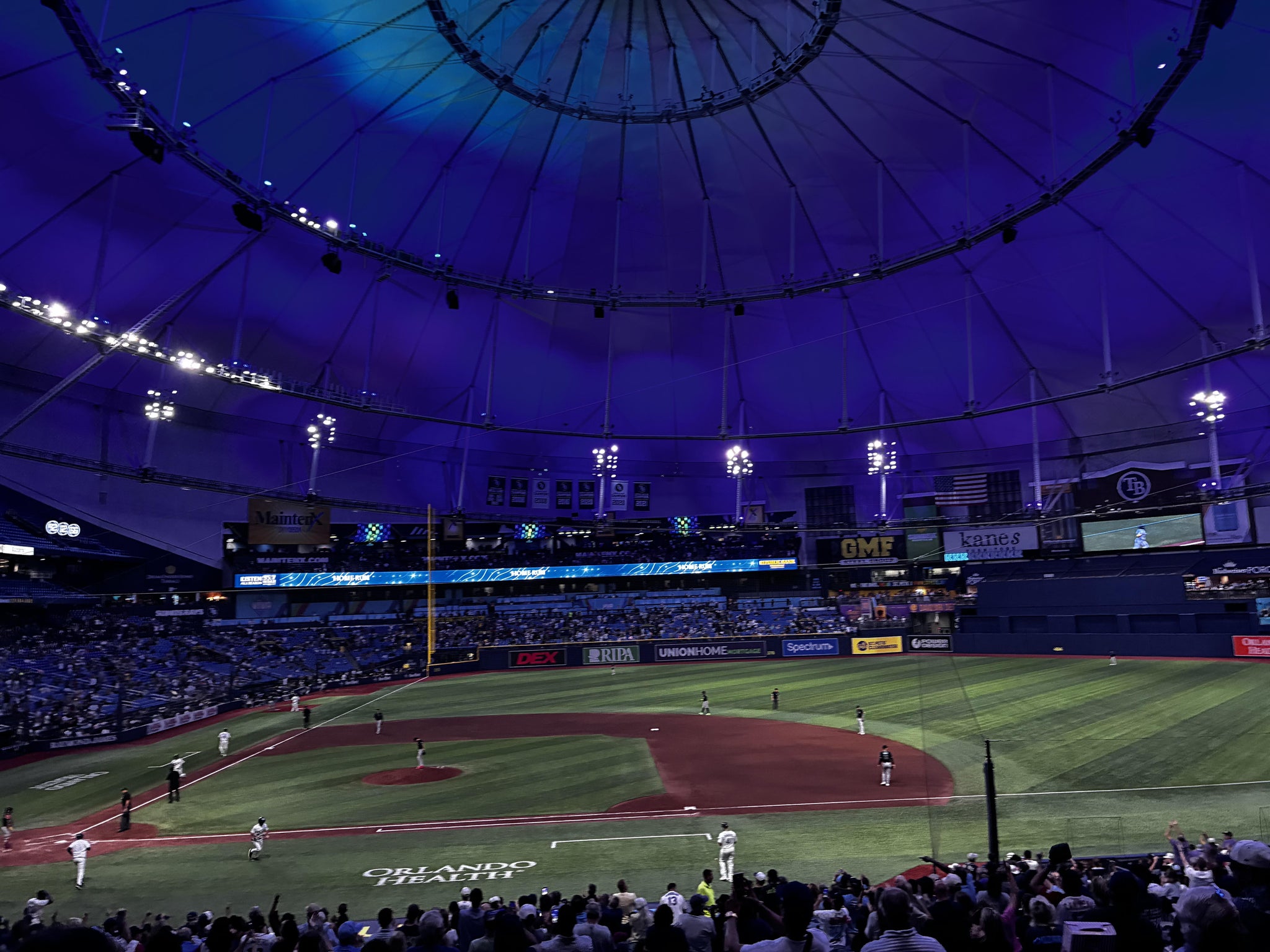 Real Fan View taken from Section 116 at Tropicana Field by Tony O