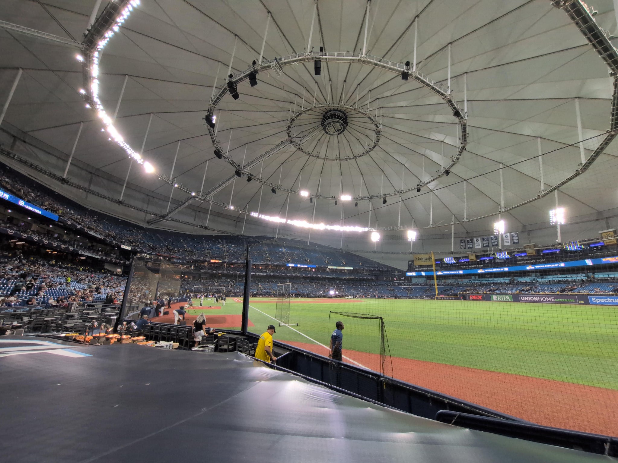 Real Fan View taken from Section 138 at Tropicana Field by John H