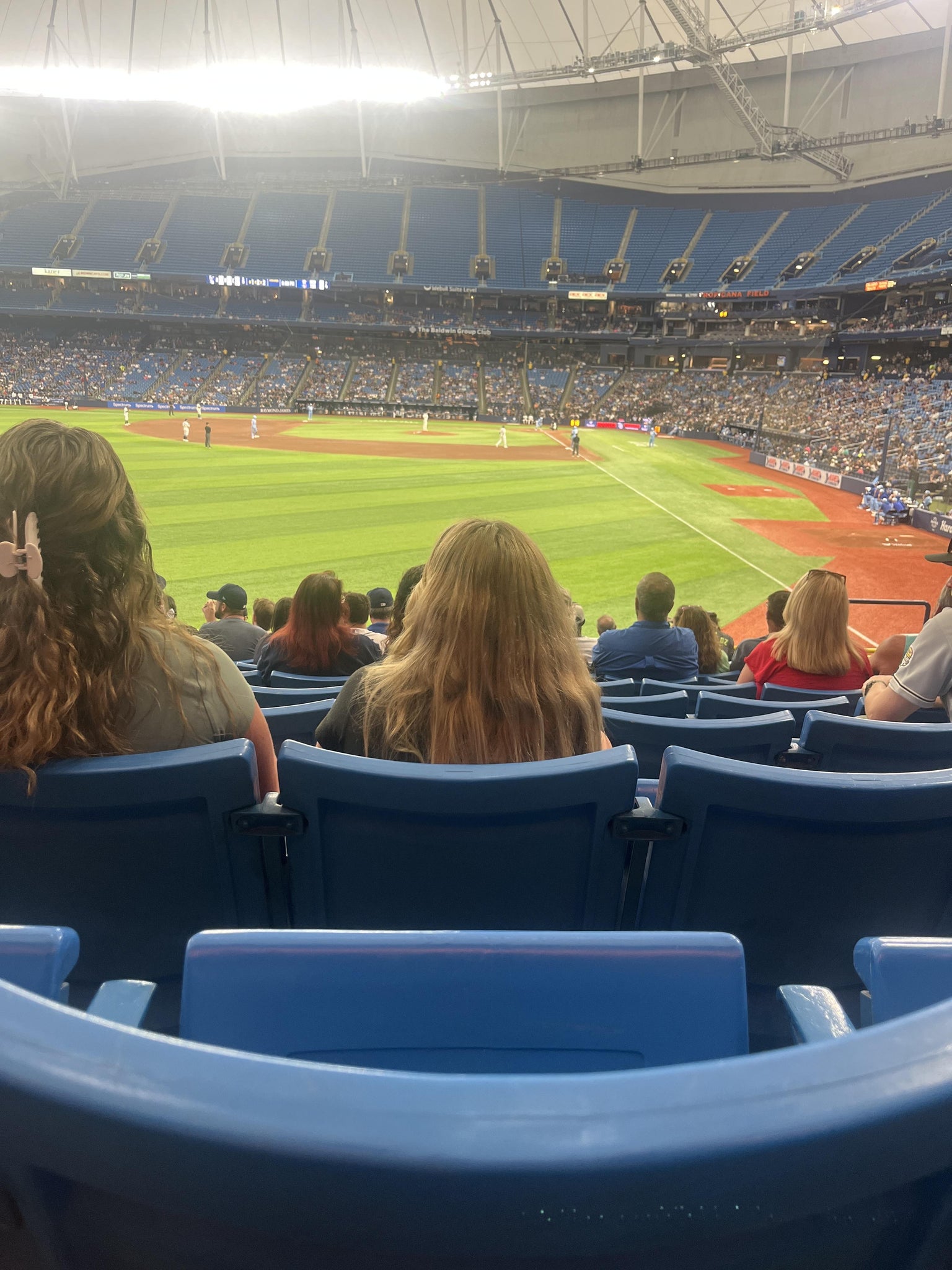 Real Fan View taken from Section 141 at Tropicana Field by Khali G
