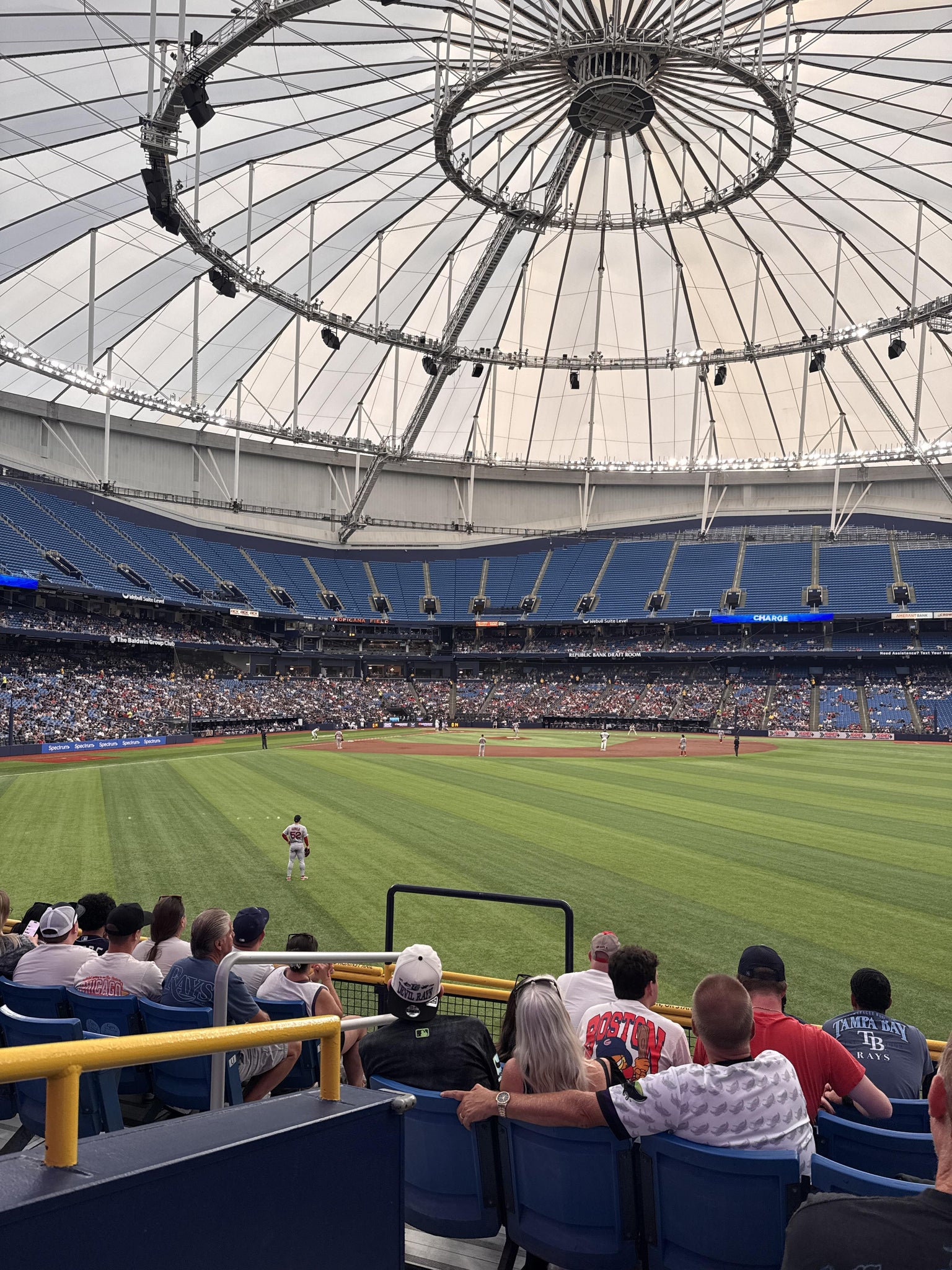 Real Fan View taken from Section 148 at Tropicana Field by Joshua M