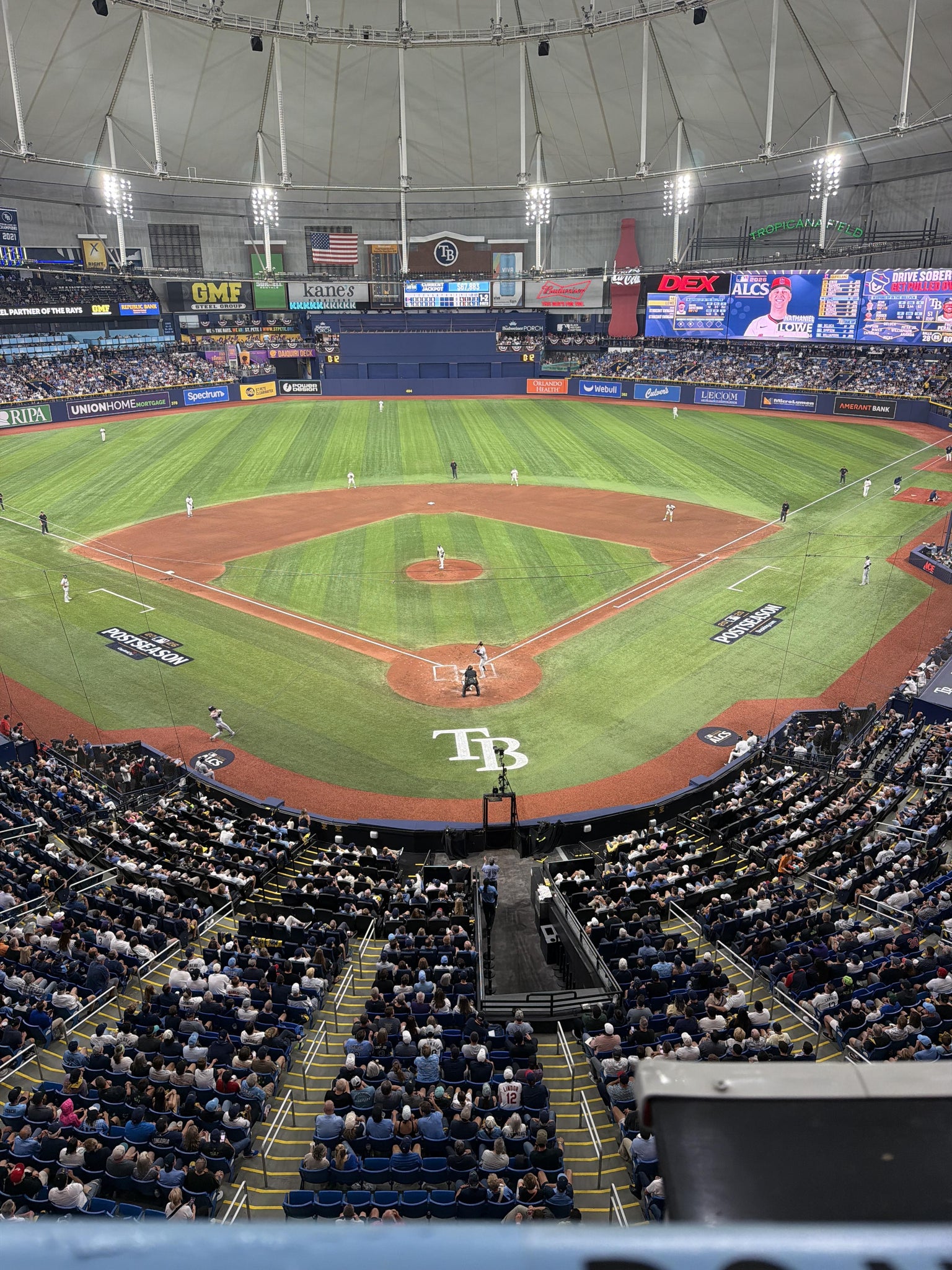 Real Fan View taken from Section 300 at Tropicana Field by Gator831 S