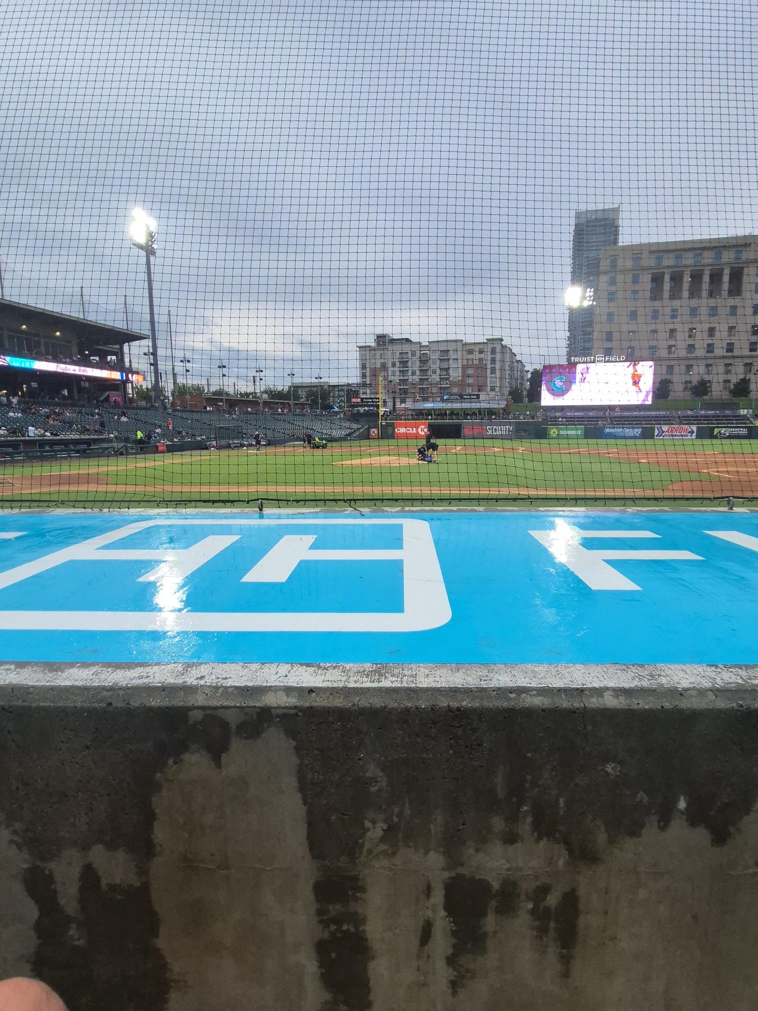Real Fan View taken from Section 107 at Truist Field by Luke M