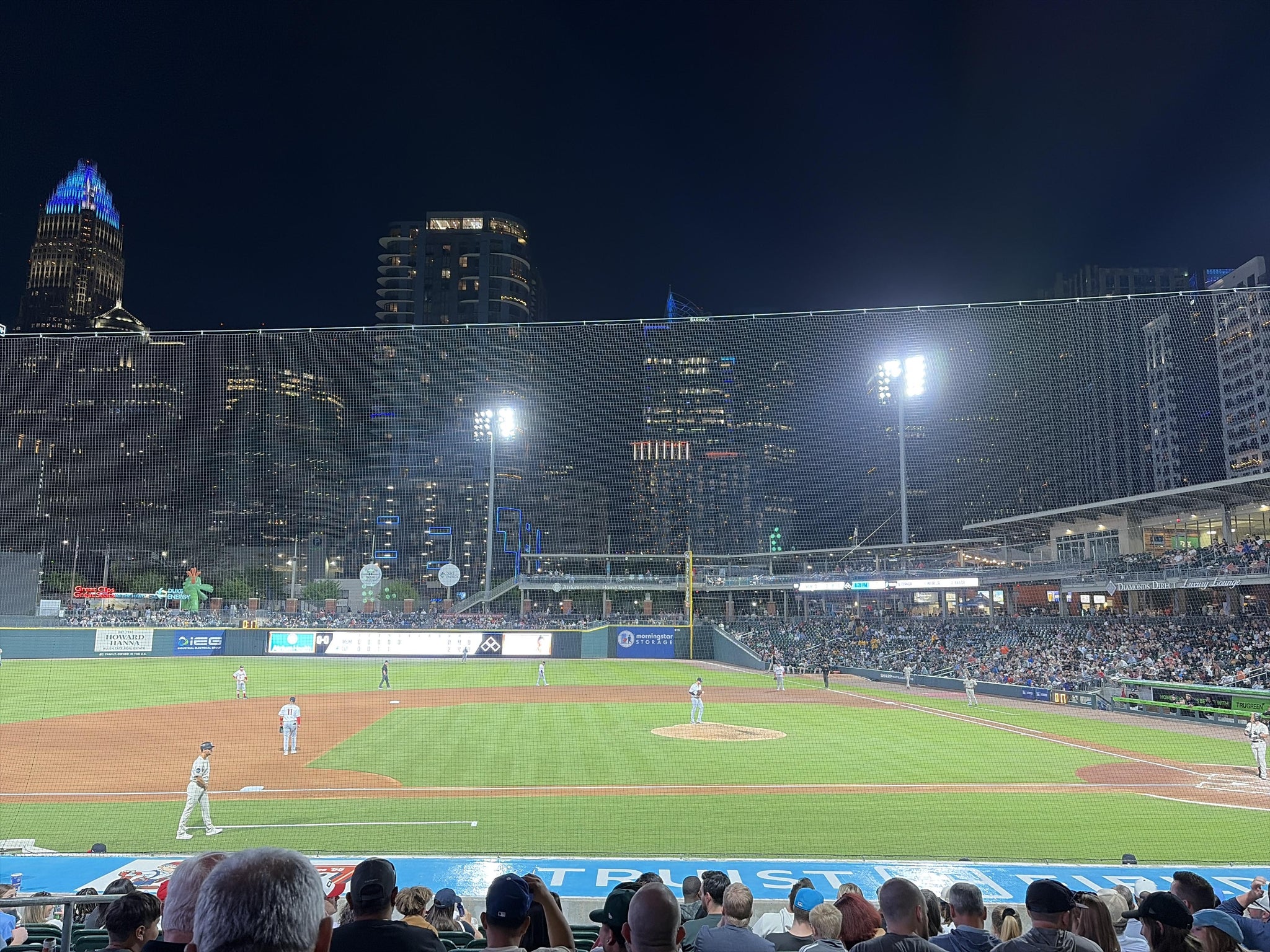 Real Fan View taken from Section 115 at Truist Field by Dion J