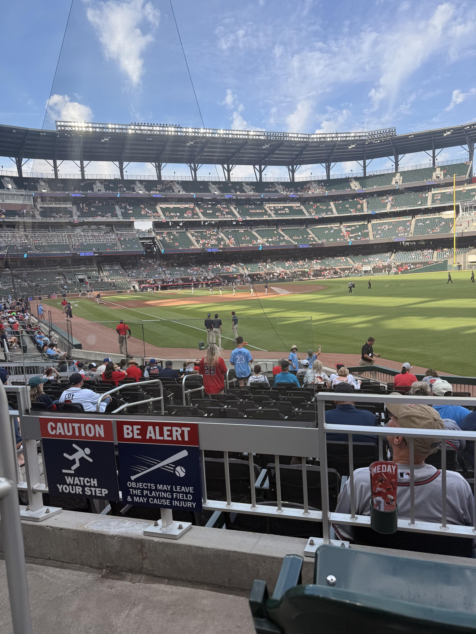 Real Fan View taken from Section 109 at Truist Park by Ryleigh M