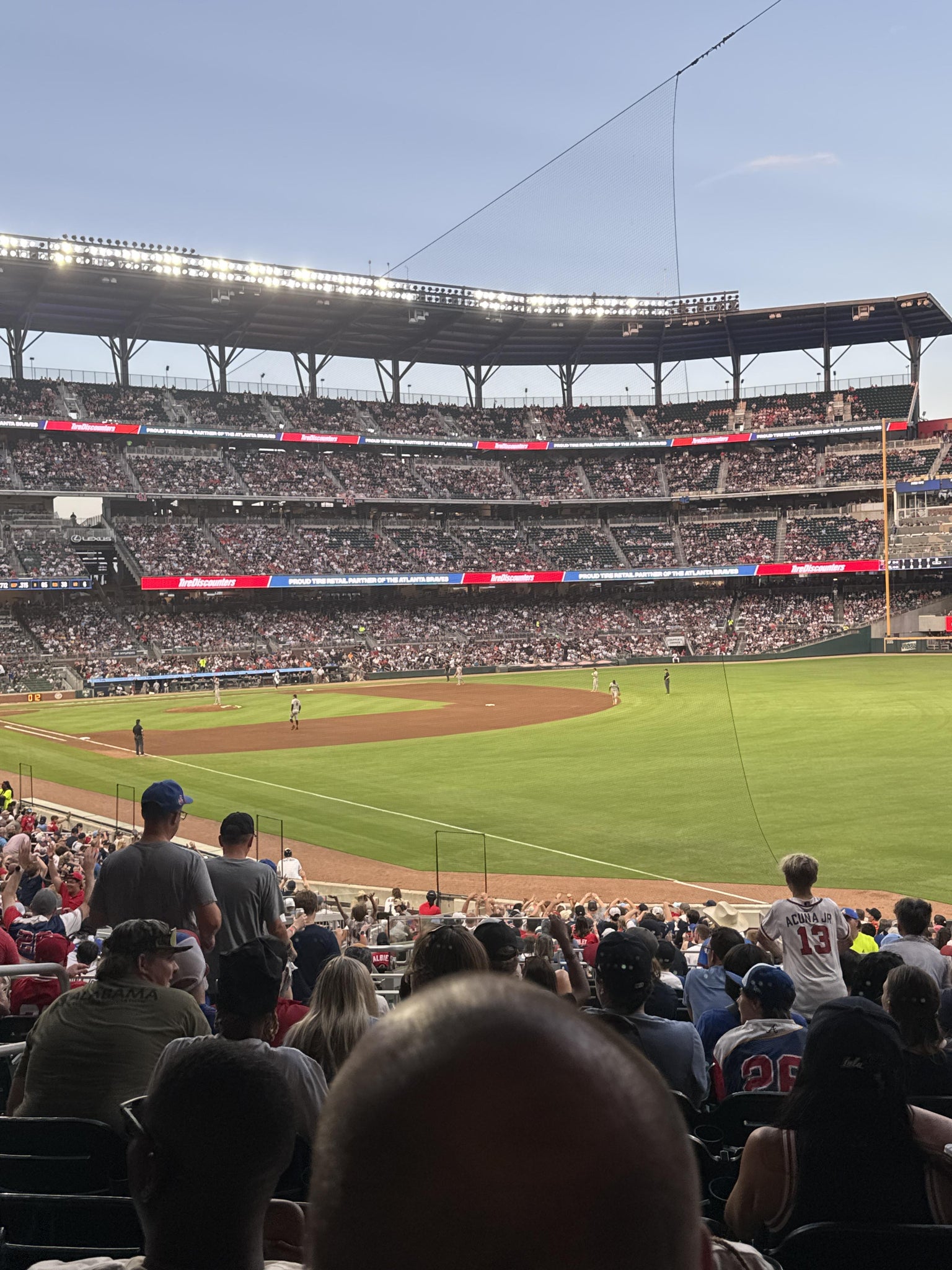Real Fan View taken from Section 110 at Truist Park by Kyungho L