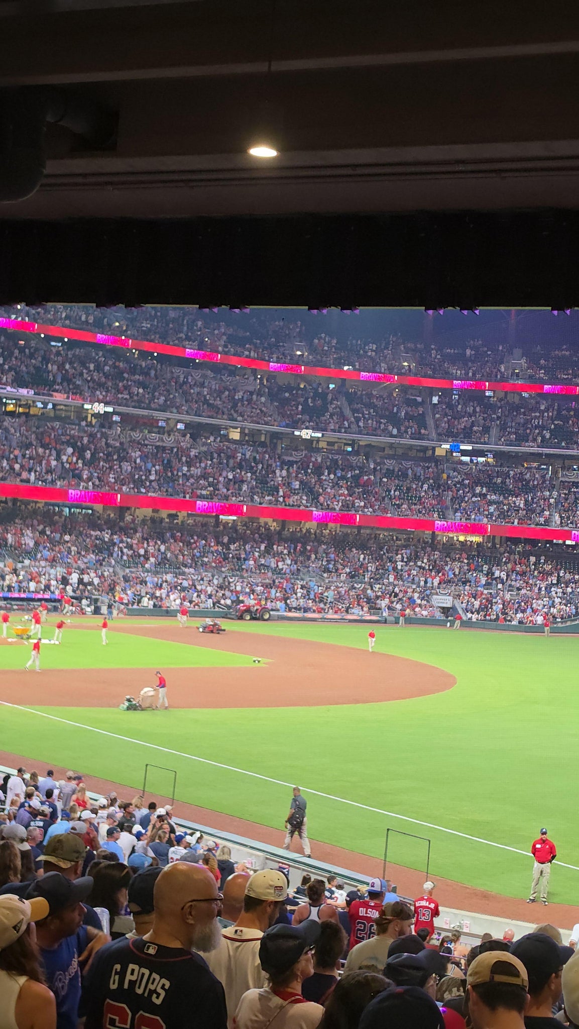 Real Fan View taken from Section 111 at Truist Park by Patrice S