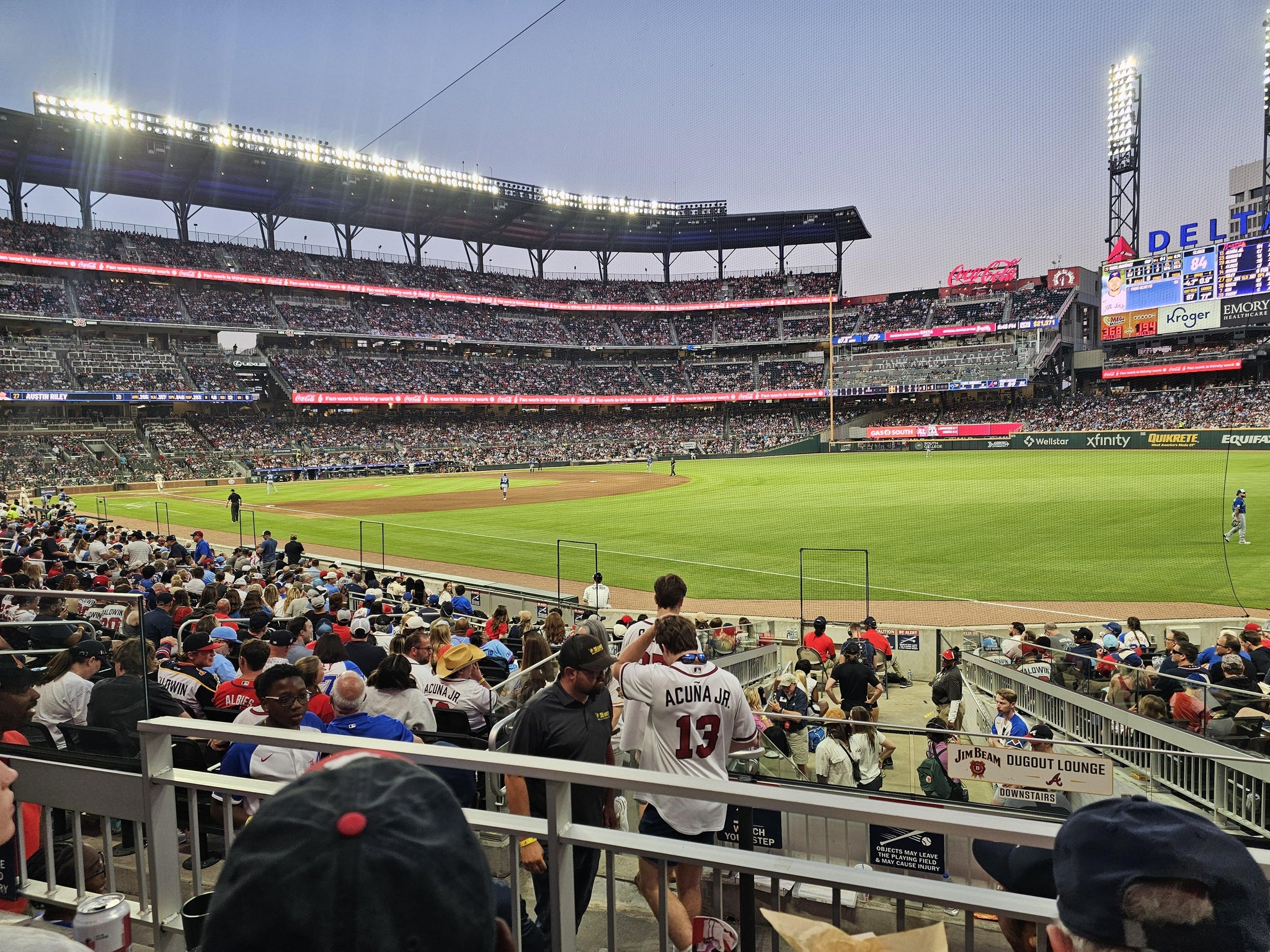Real Fan View taken from Section 111 at Truist Park by Jose  H