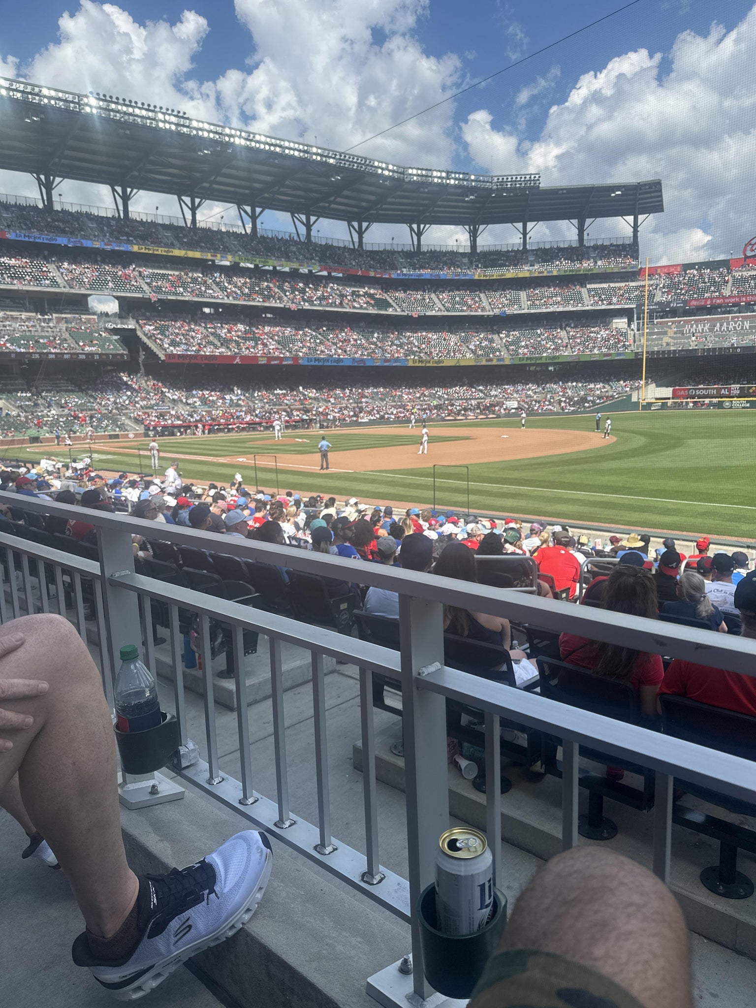Real Fan View taken from Section 113 at Truist Park by Jalan M