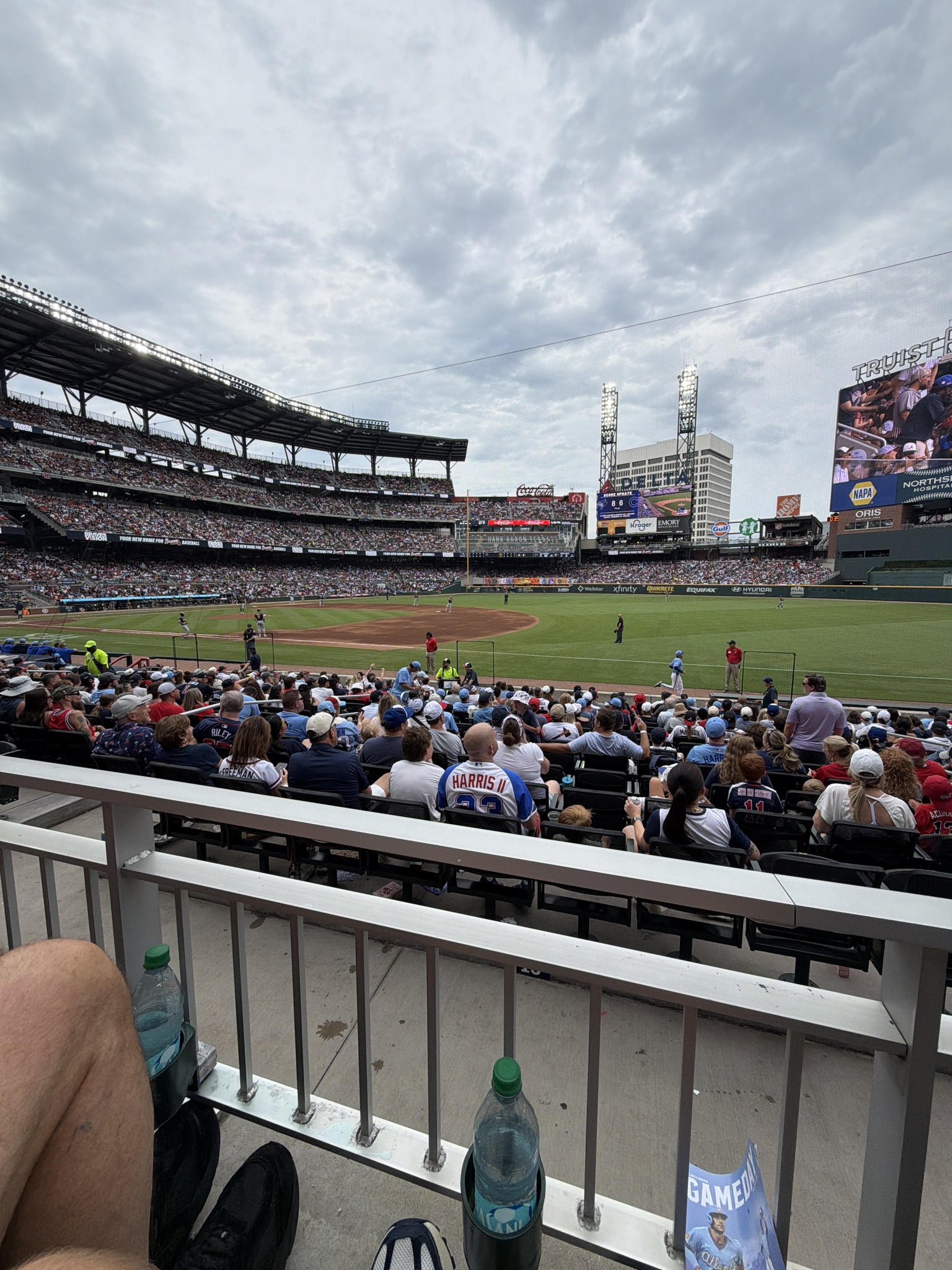 Real Fan View taken from Section 114 at Truist Park by Cameron C