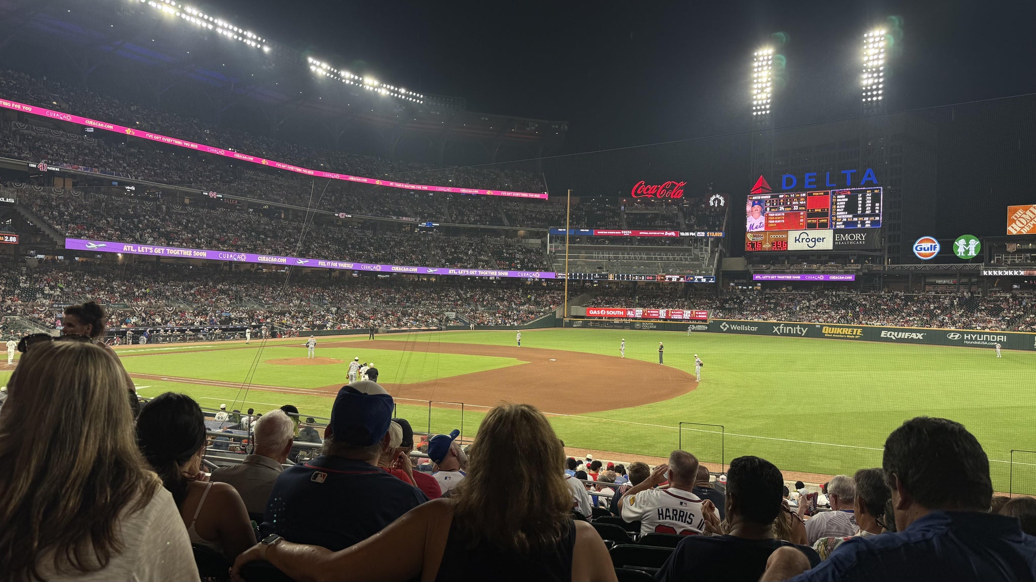 Real Fan View taken from Section 114 at Truist Park by Anonymous User