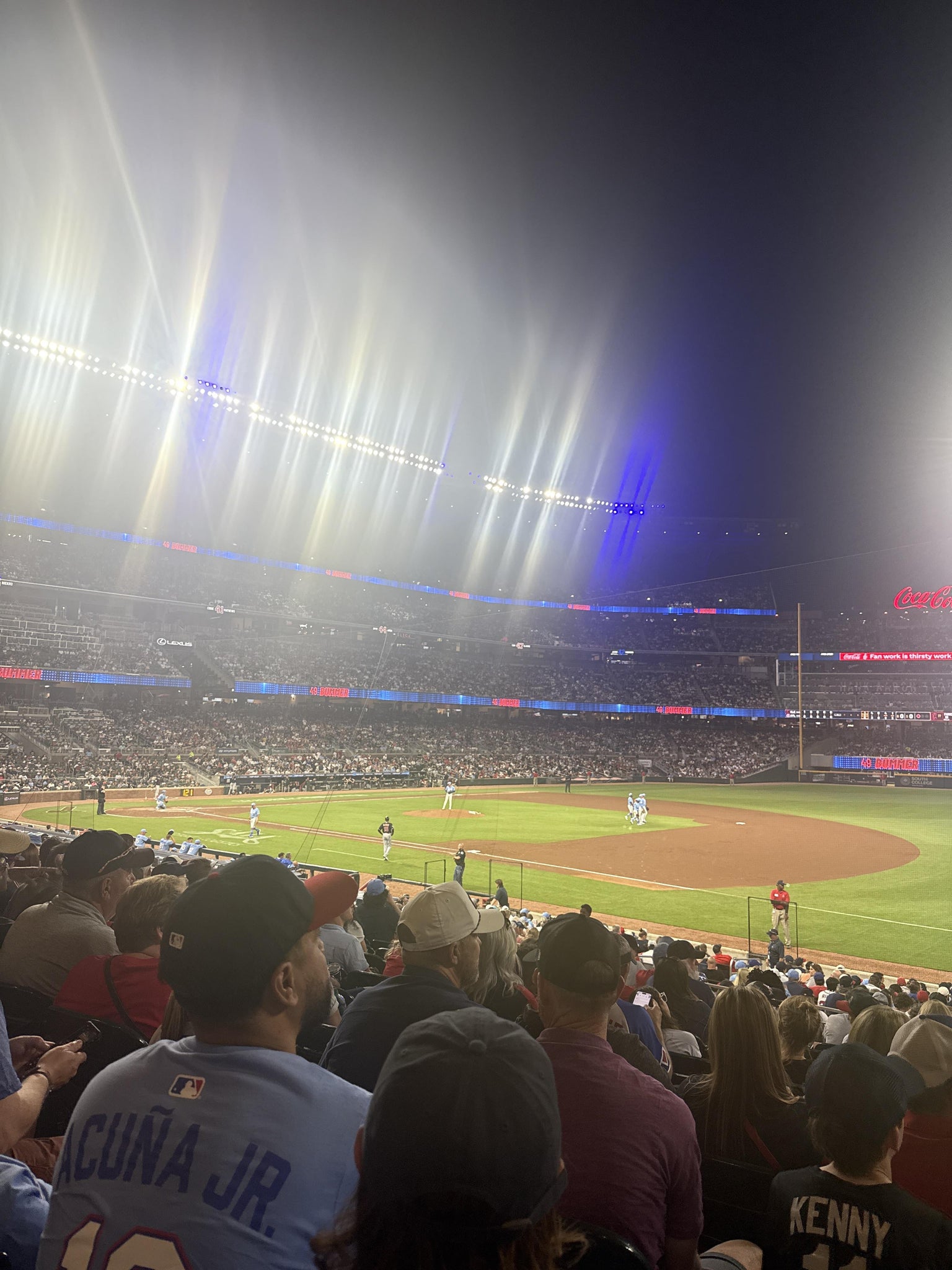 Real Fan View taken from Section 114 at Truist Park by Jalen A