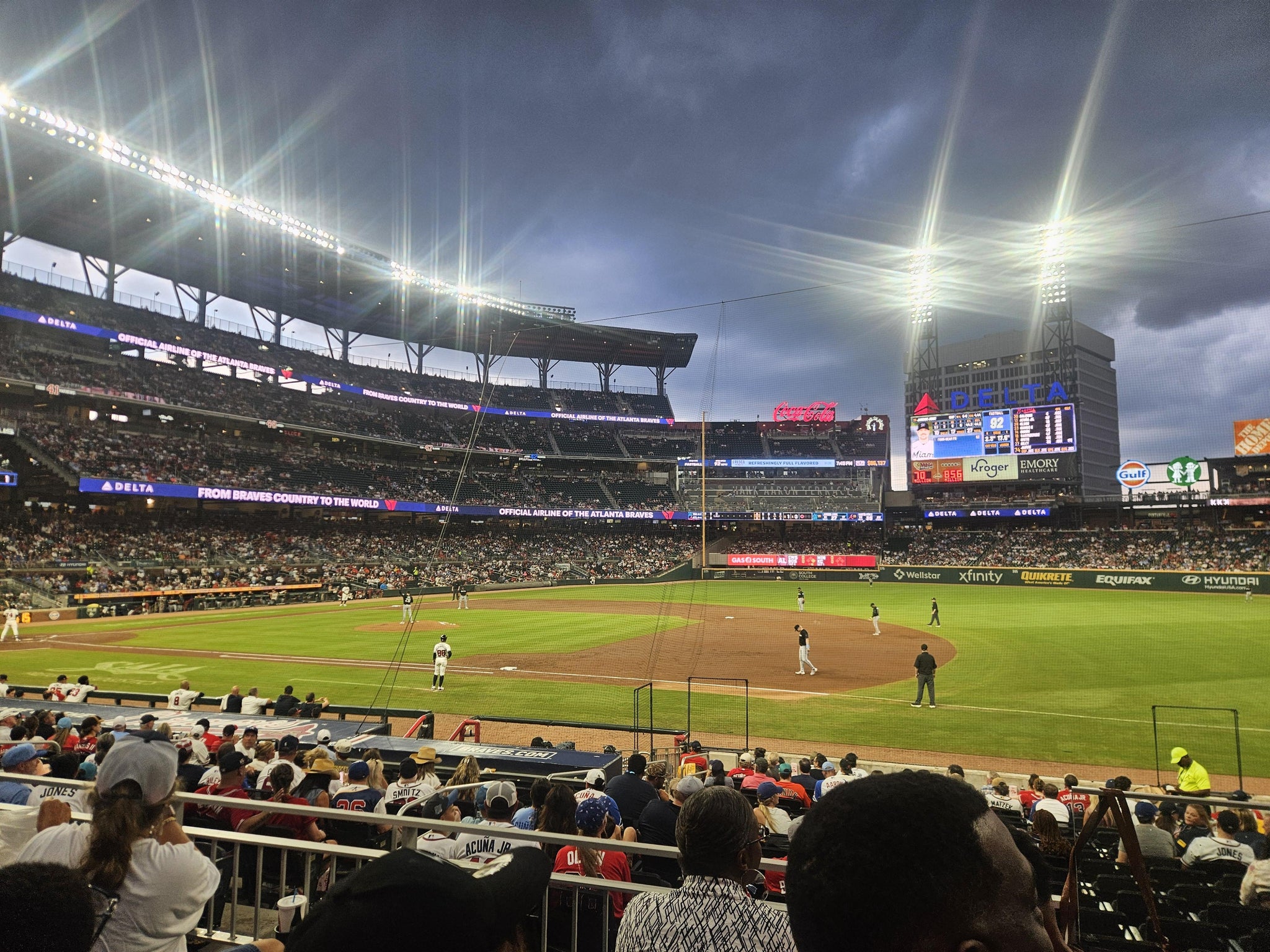 Real Fan View taken from Section 116 at Truist Park by Ashley A