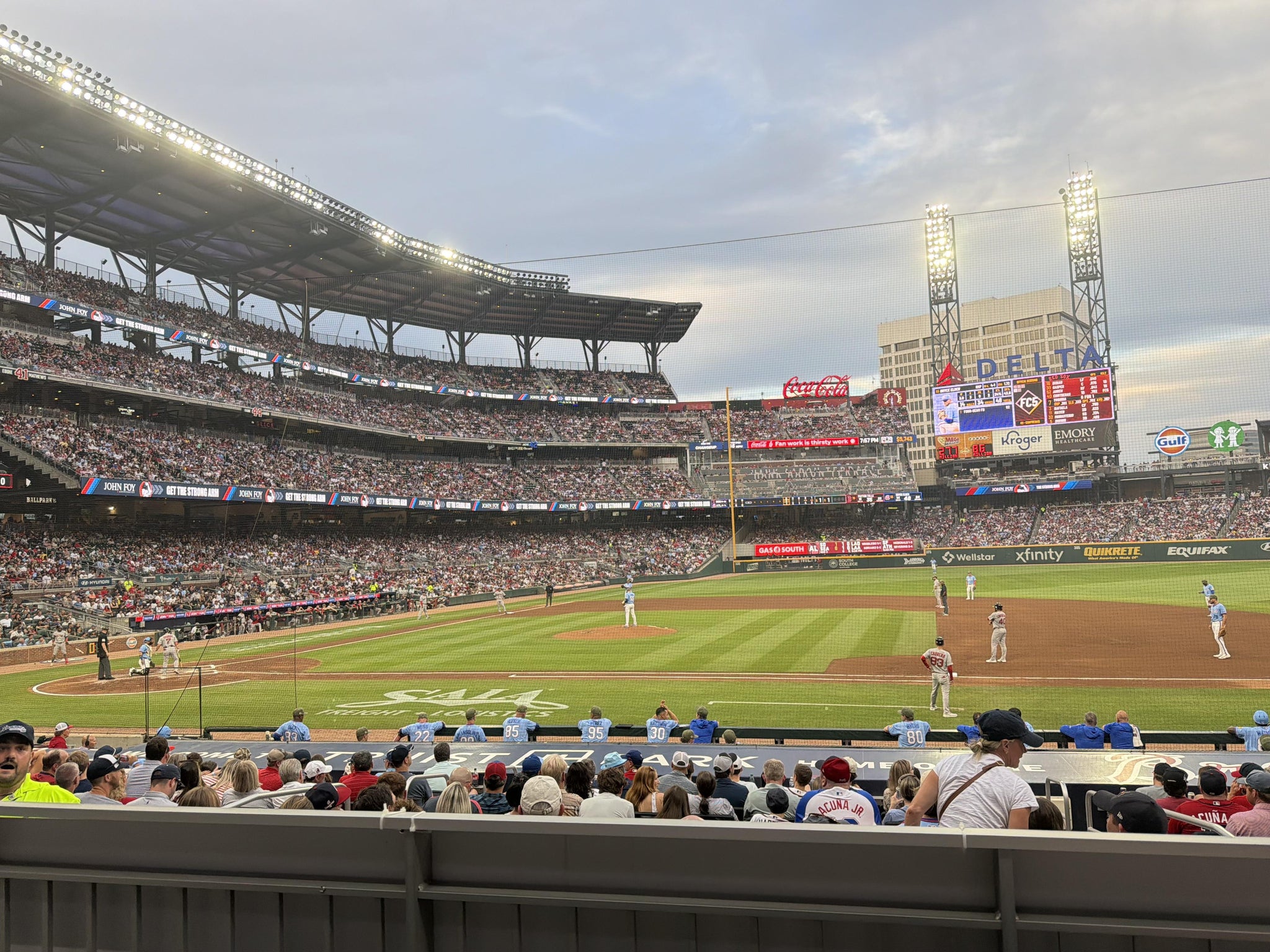 Real Fan View taken from Section 118 at Truist Park by Anonymous User