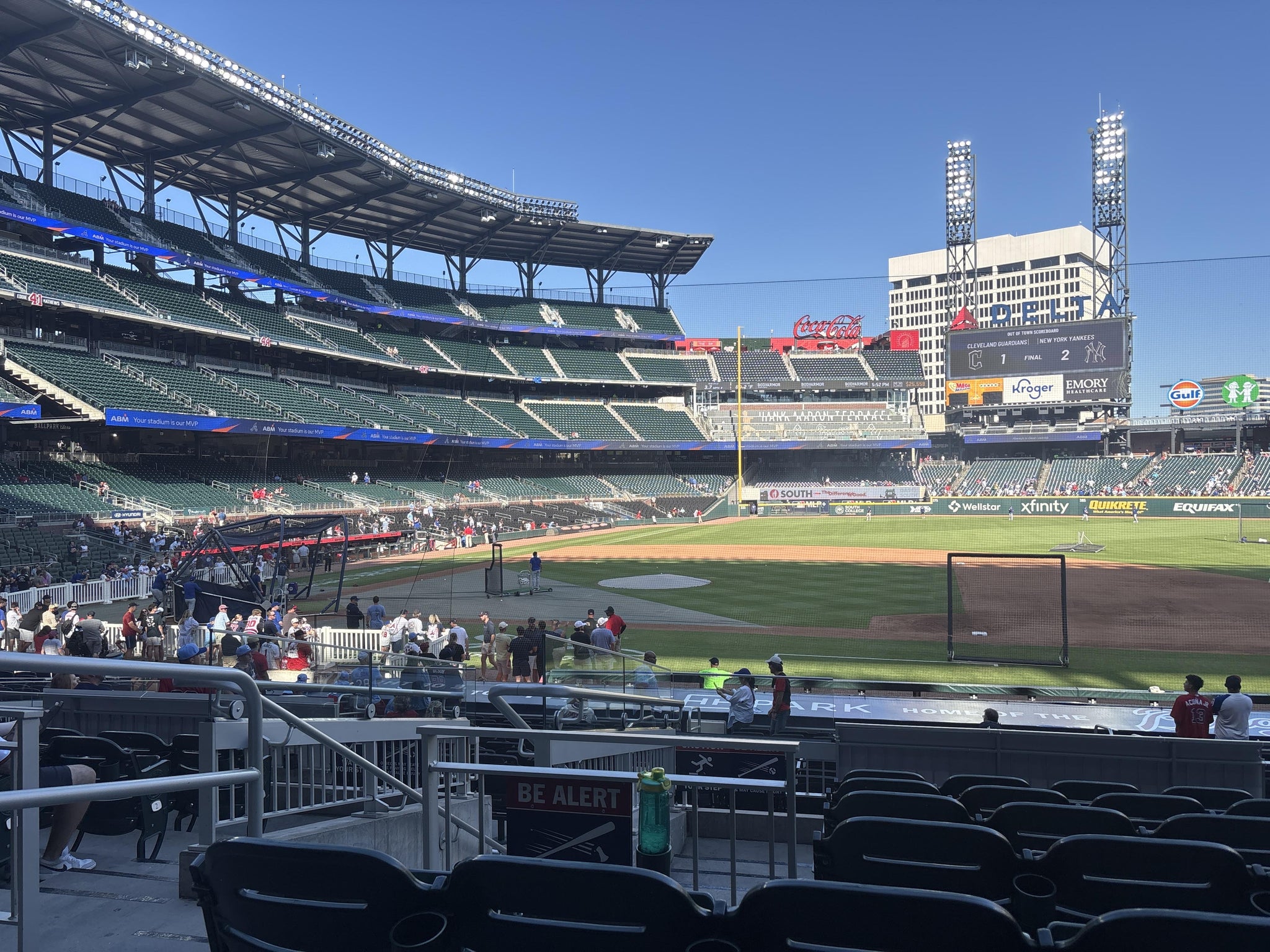 Real Fan View taken from Section 118 at Truist Park by Emma M