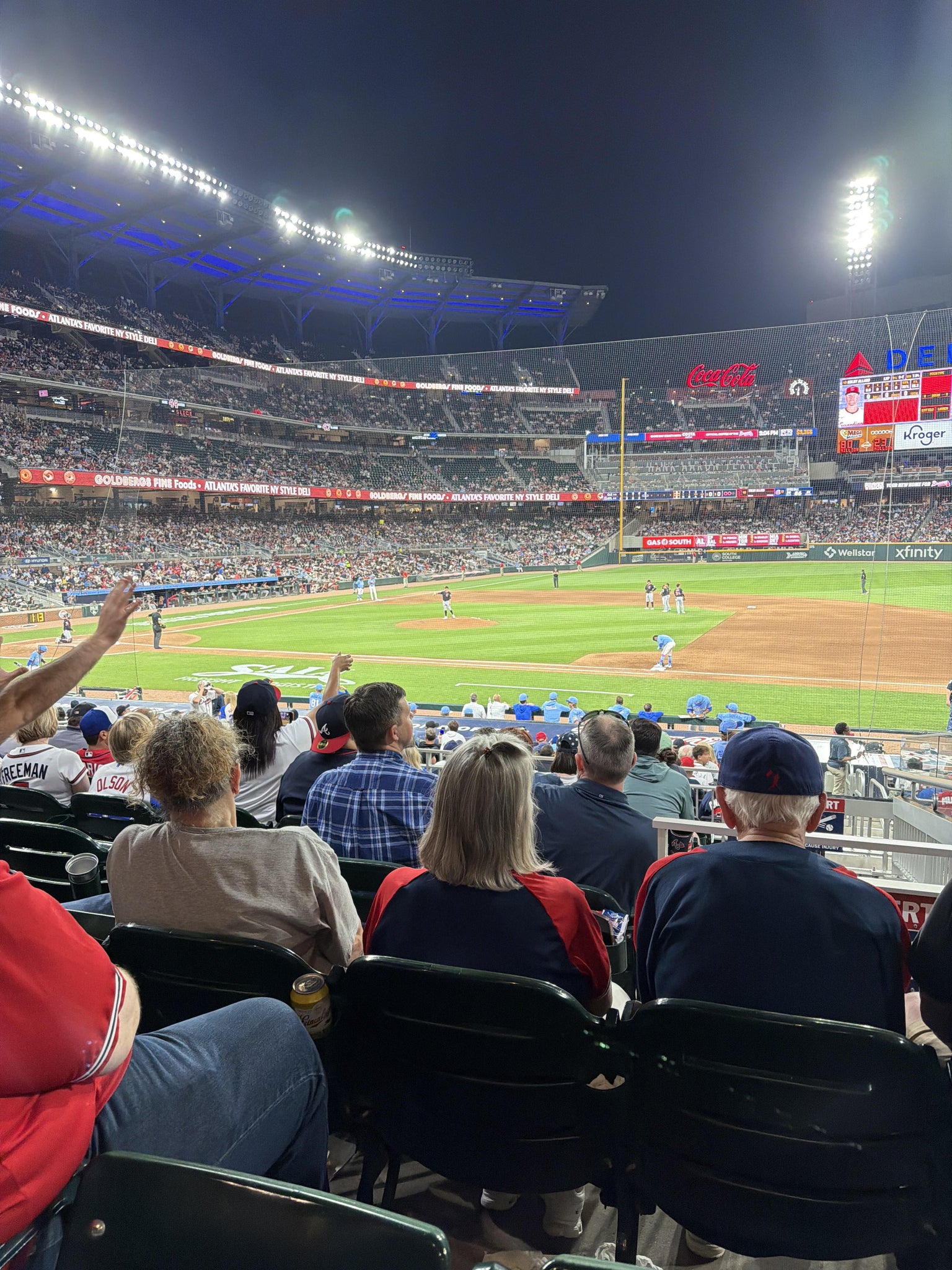 Real Fan View taken from Section 118 at Truist Park by Brandon B