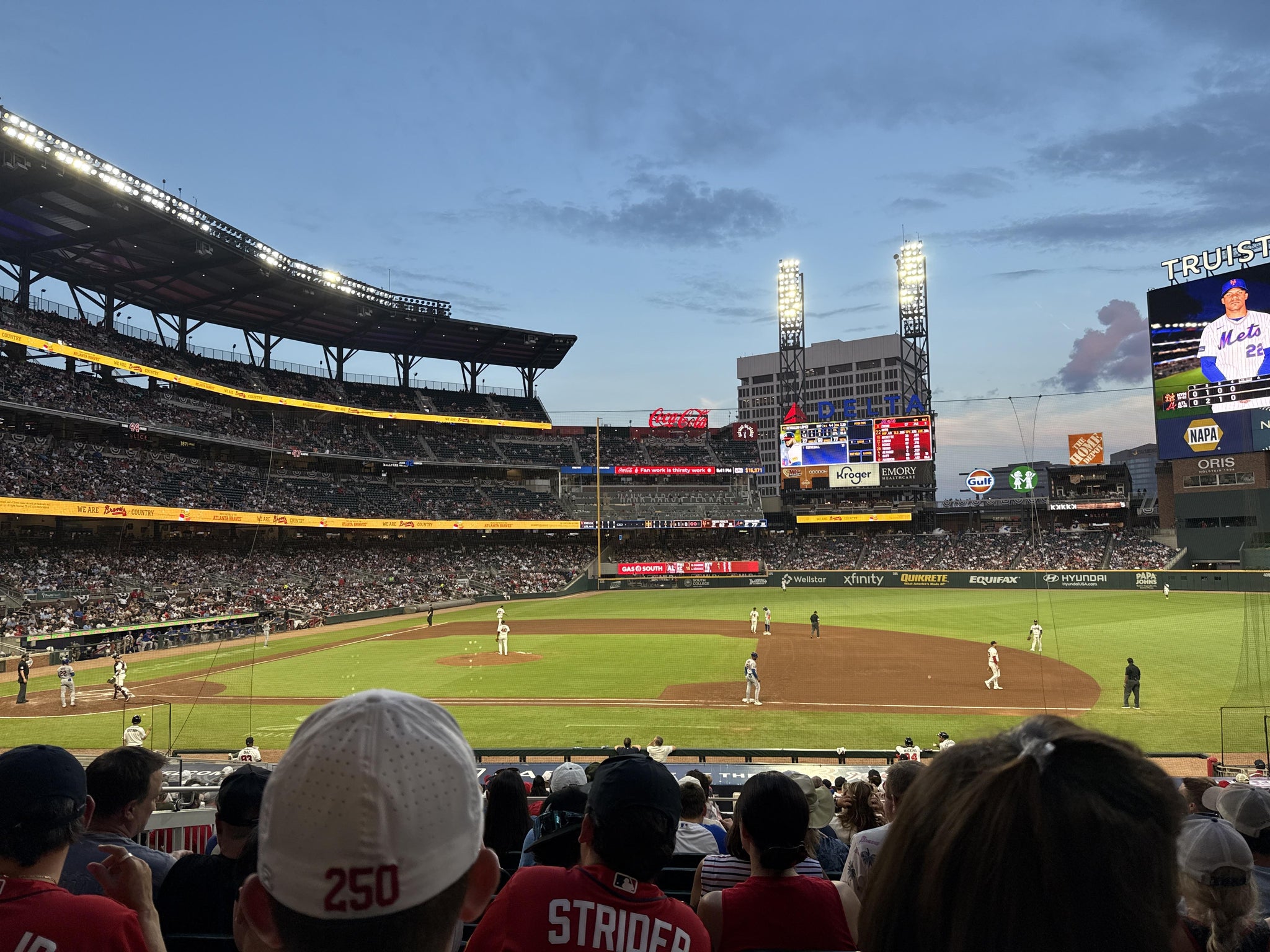 Real Fan View taken from Section 118 at Truist Park by Anonymous User