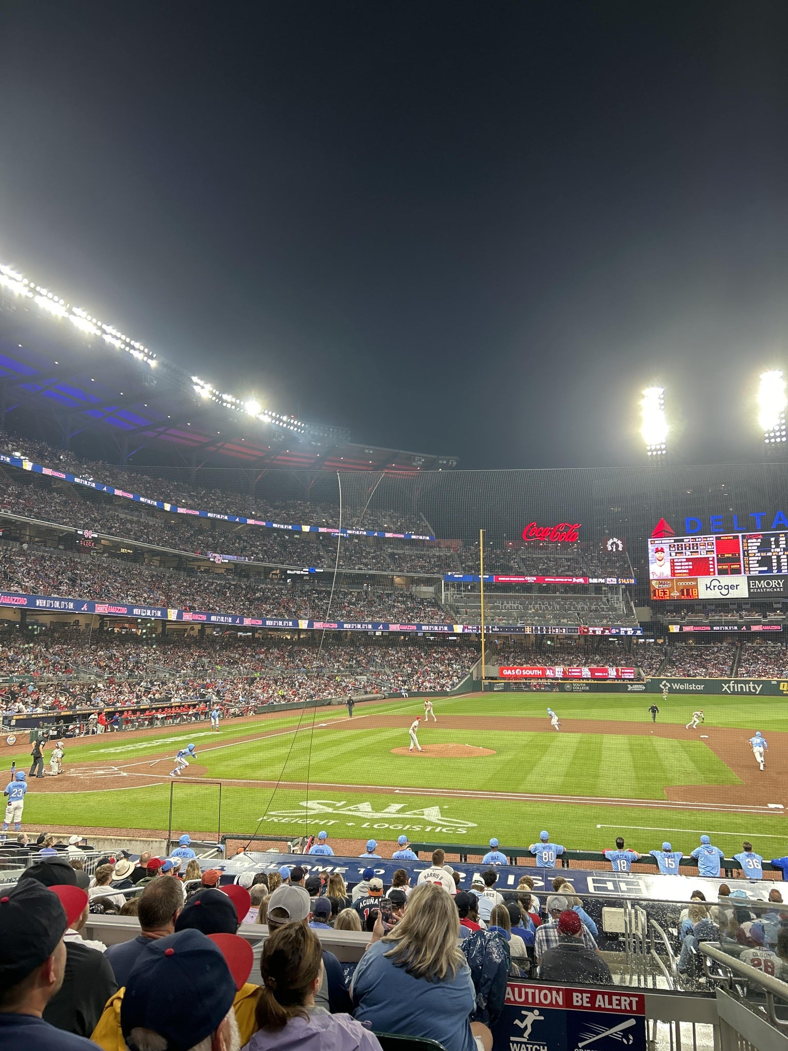 Real Fan View taken from Section 120 at Truist Park by Justice J