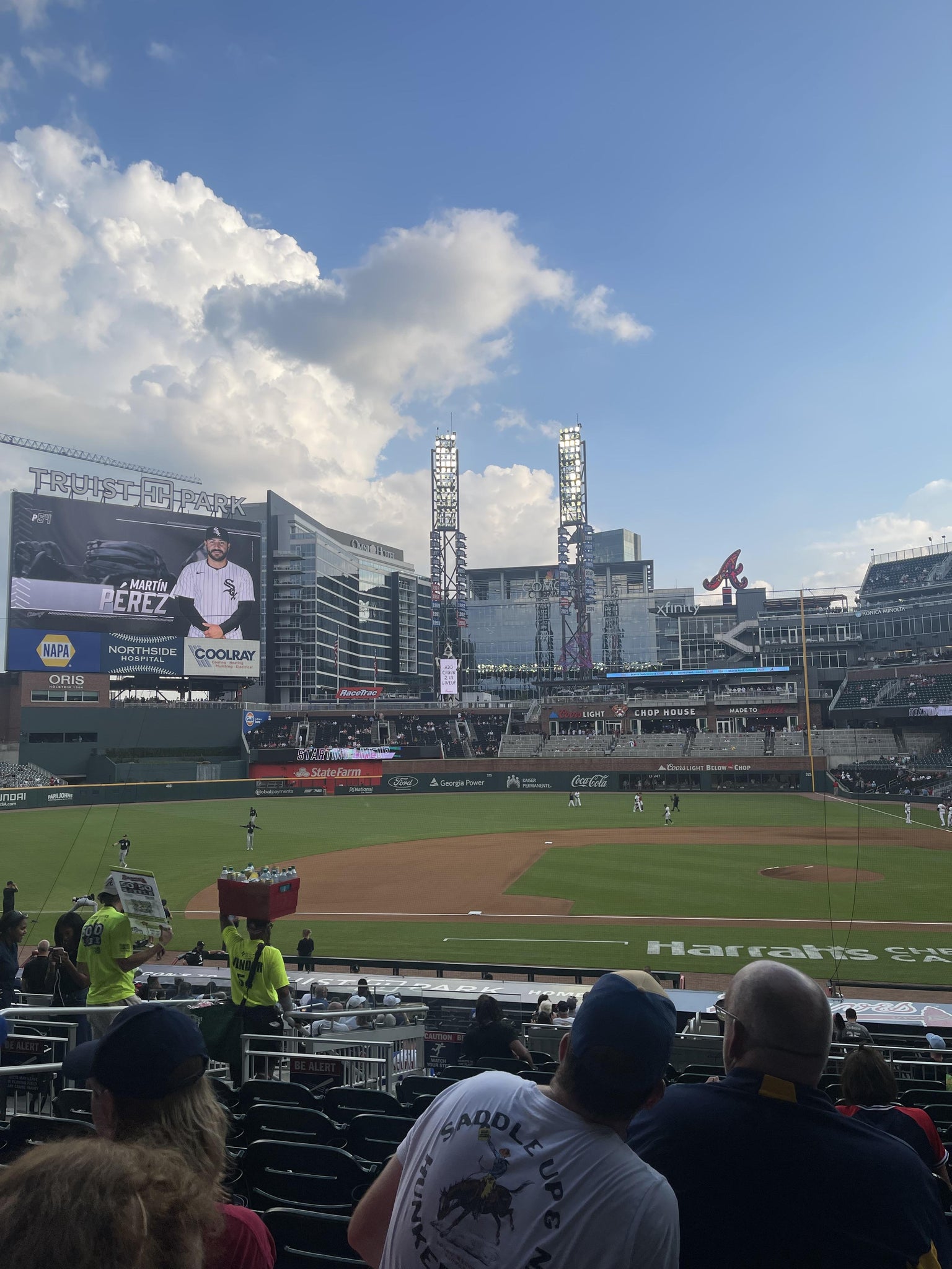 Real Fan View taken from Section 131 at Truist Park by Yoan M