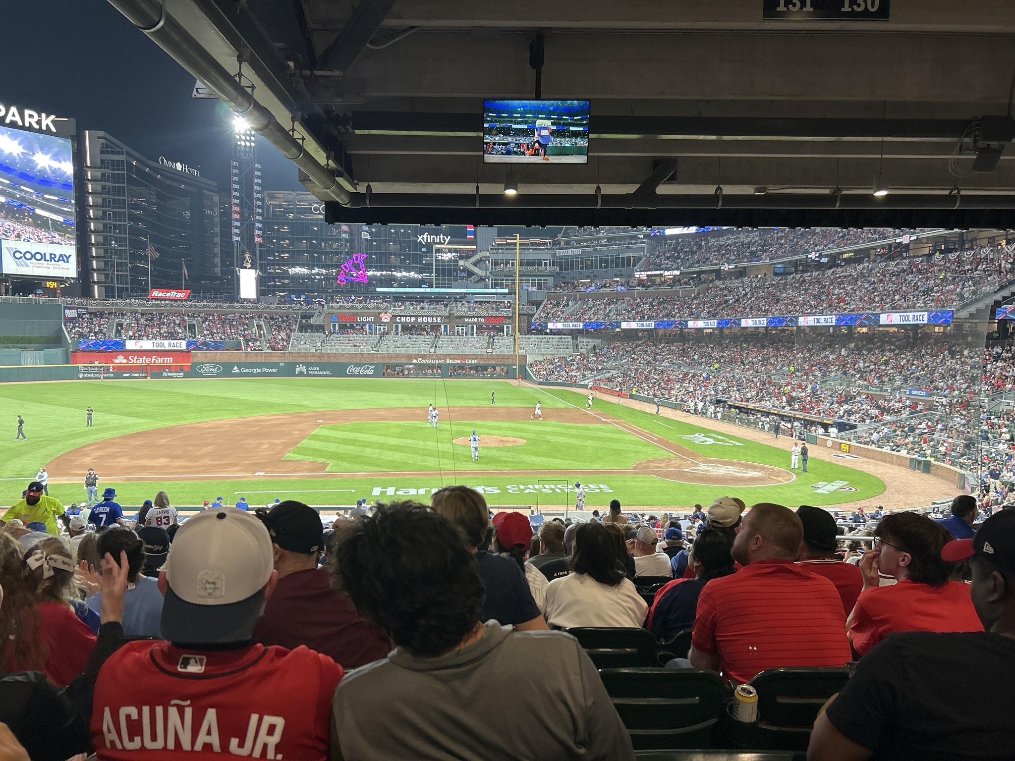 Real Fan View taken from Section 131 at Truist Park by Kimberly B