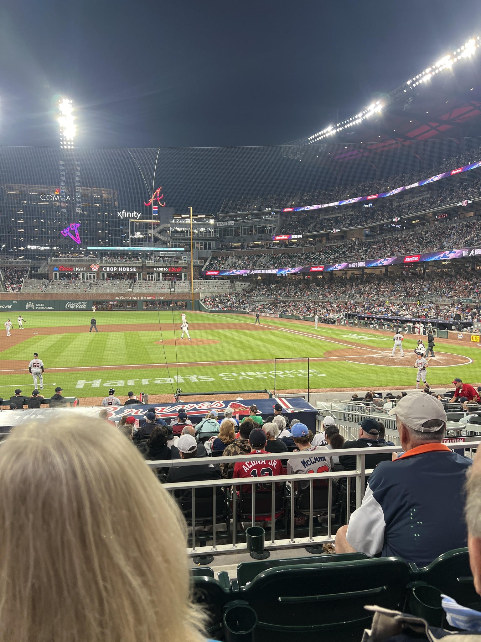 Real Fan View taken from Section 131 at Truist Park by Randolph K