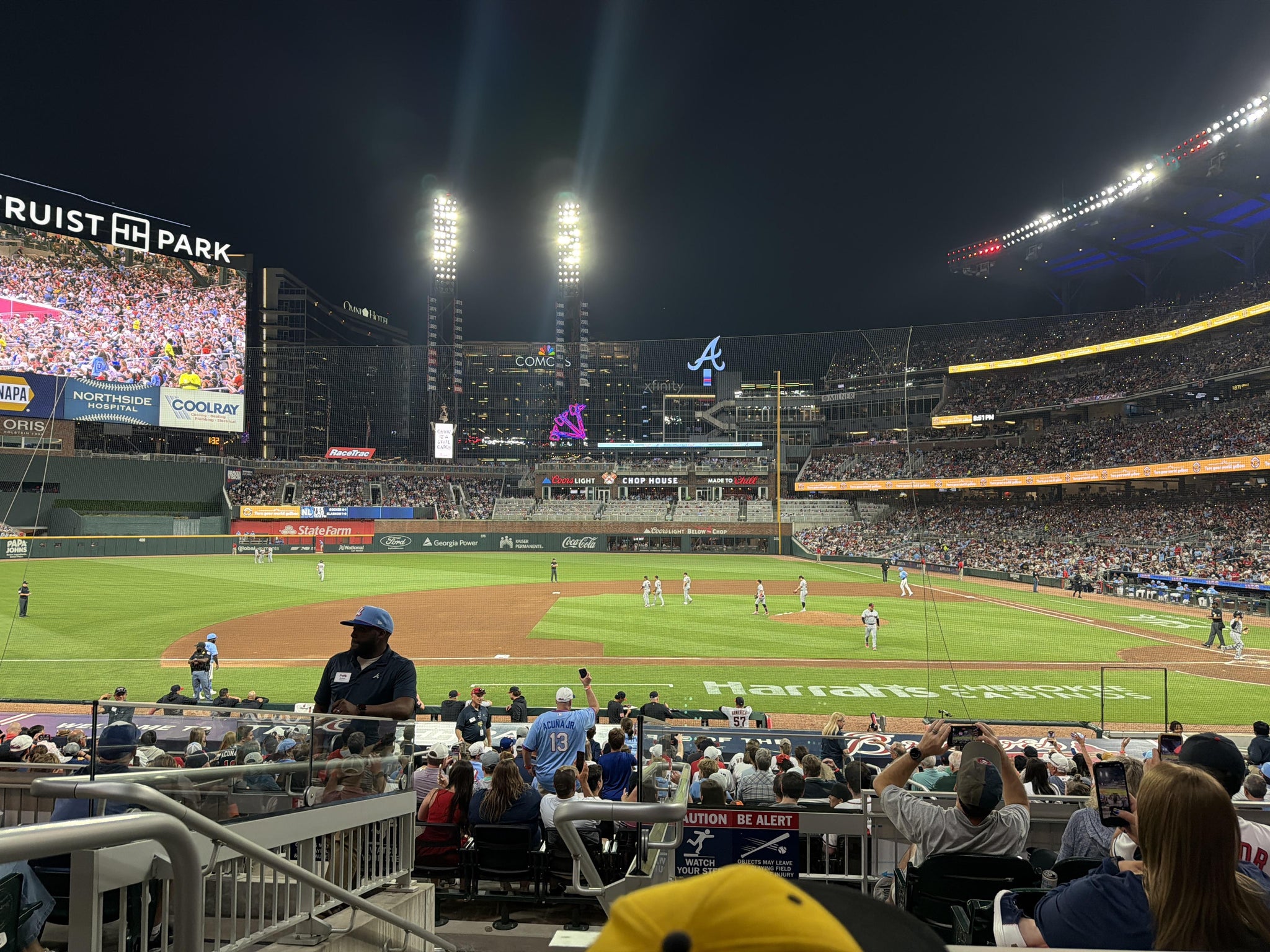 Real Fan View taken from Section 131 at Truist Park by Anonymous User