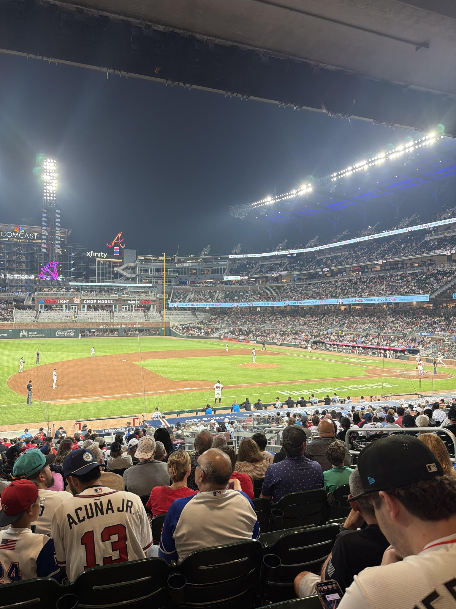 Real Fan View taken from Section 135 at Truist Park by Stacy S