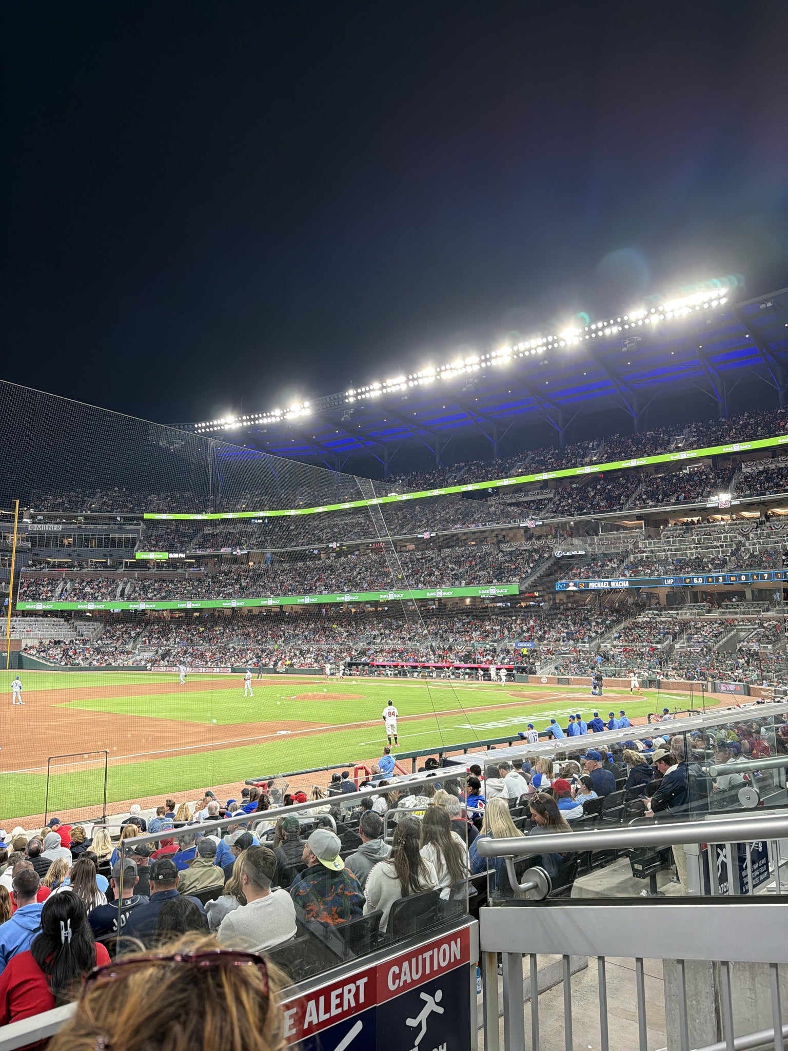 Real Fan View taken from Section 137 at Truist Park by Morgan M