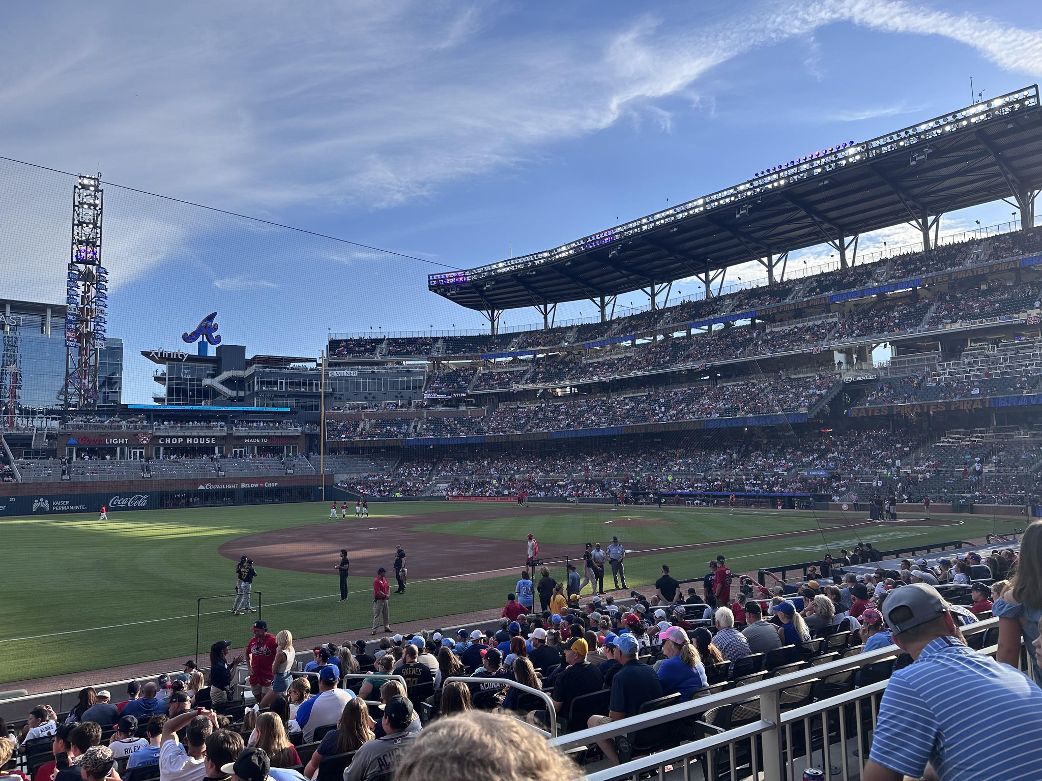 Real Fan View taken from Section 137 at Truist Park by William C