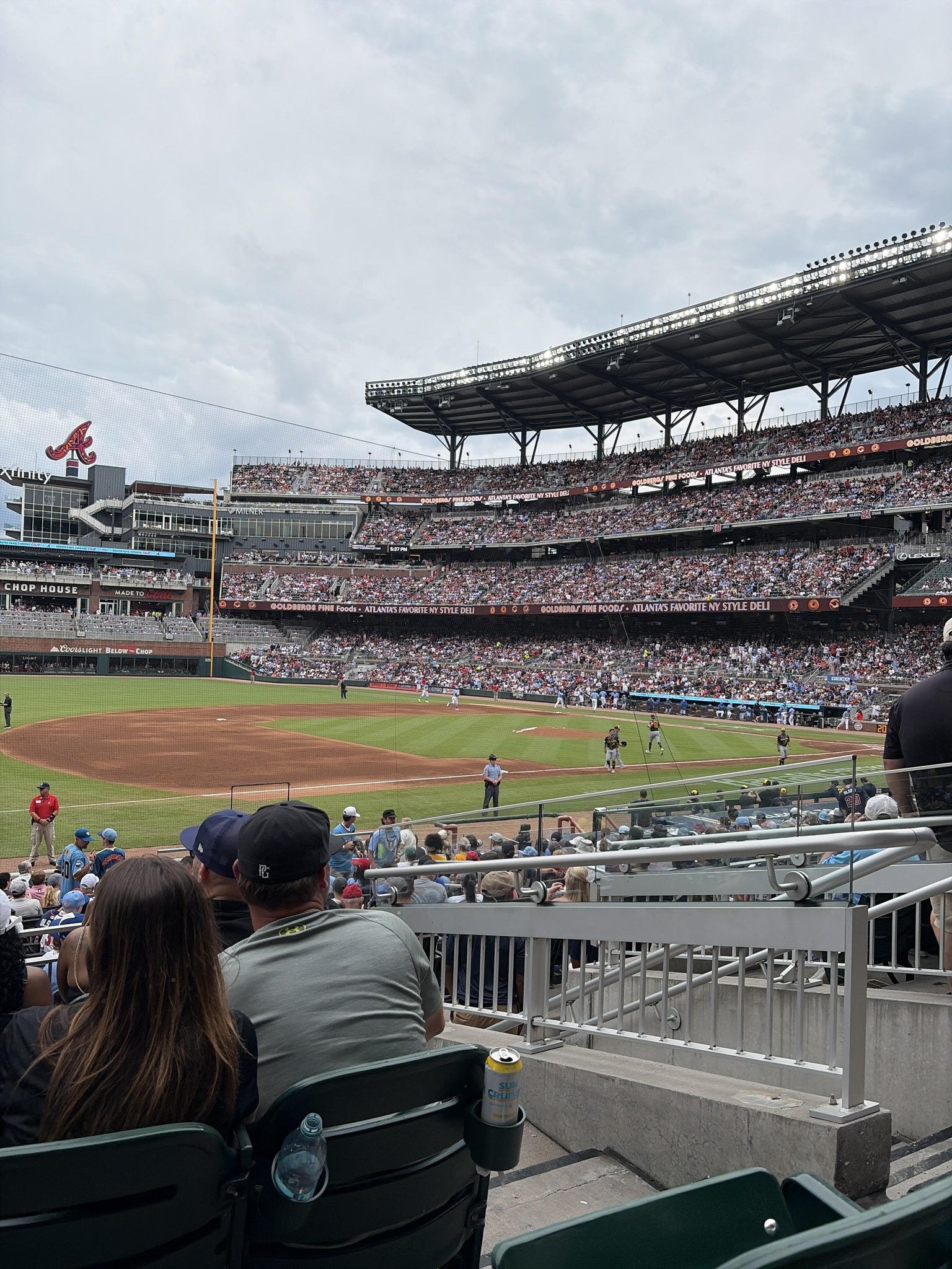 Real Fan View taken from Section 137 at Truist Park by Pamela B