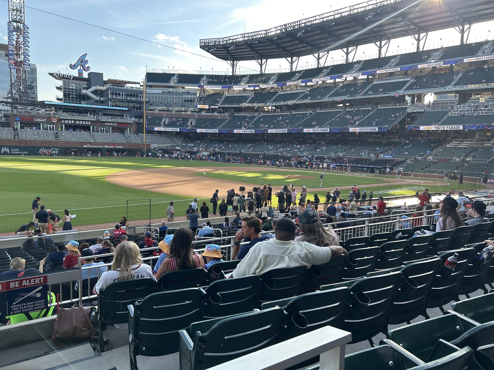 Real Fan View taken from Section 137 at Truist Park by Terrance J