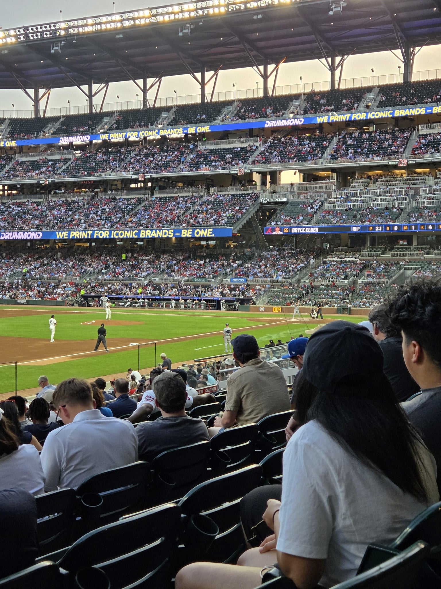 Real Fan View taken from Section 138 at Truist Park by Mario A