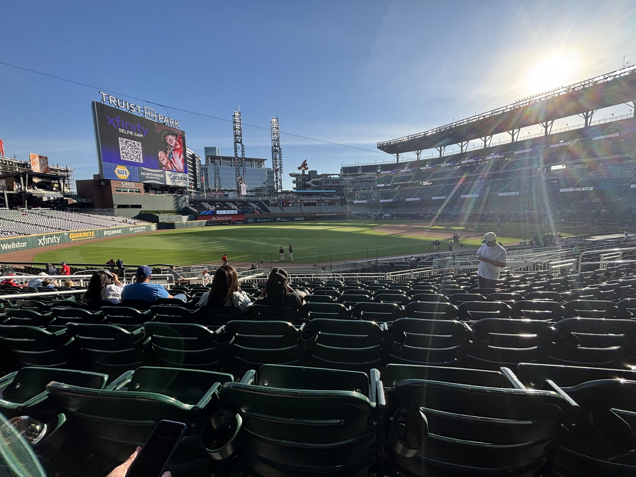 Real Fan View taken from Section 140 at Truist Park by Seager S