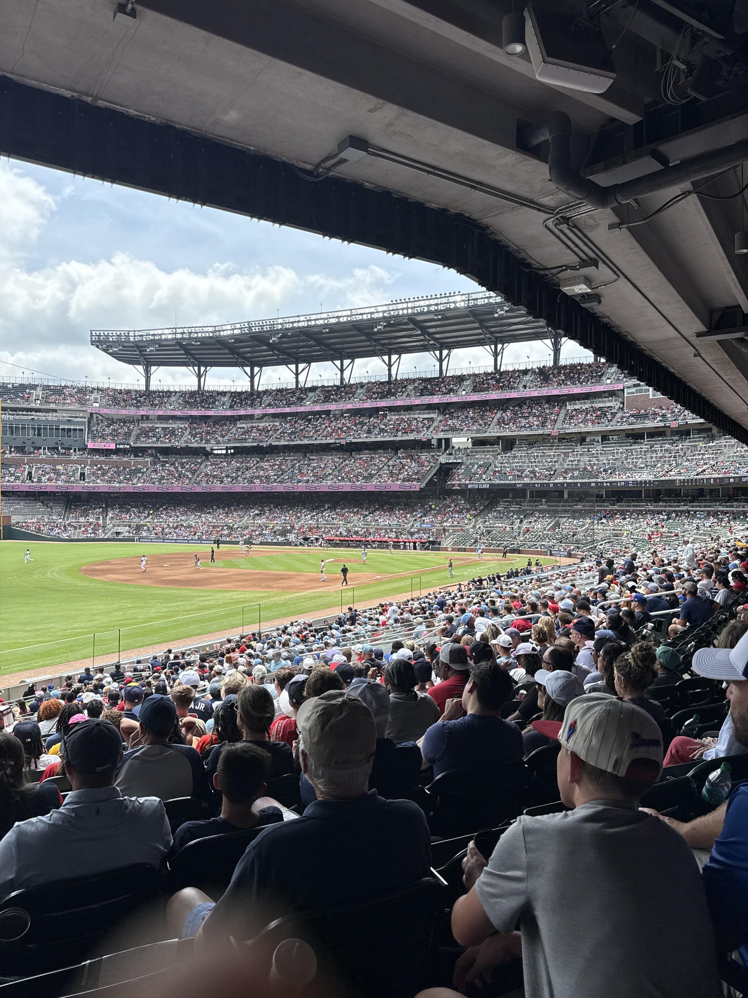 Real Fan View taken from Section 140 at Truist Park by Sean C