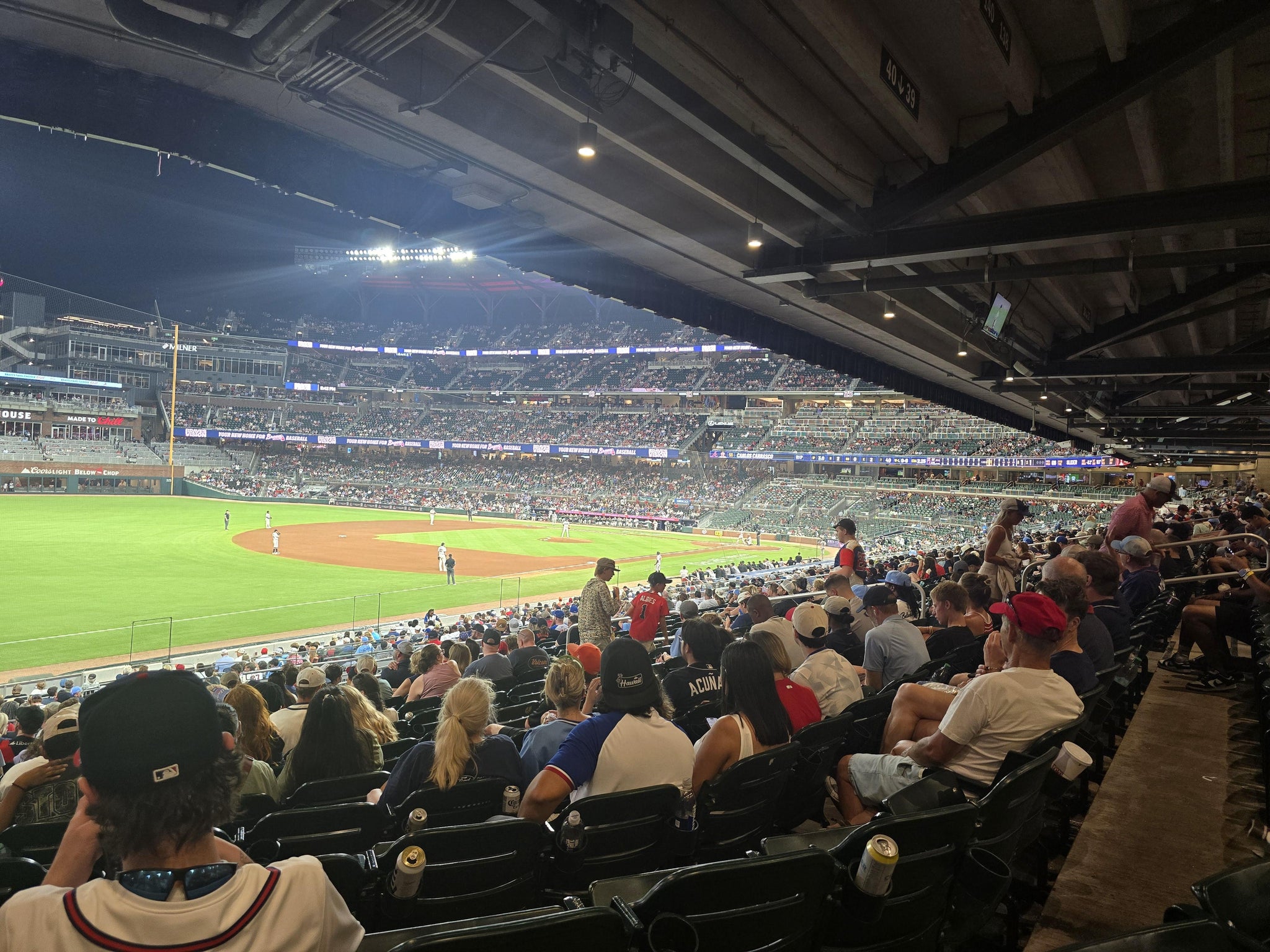 Real Fan View taken from Section 140 at Truist Park by Timothy A