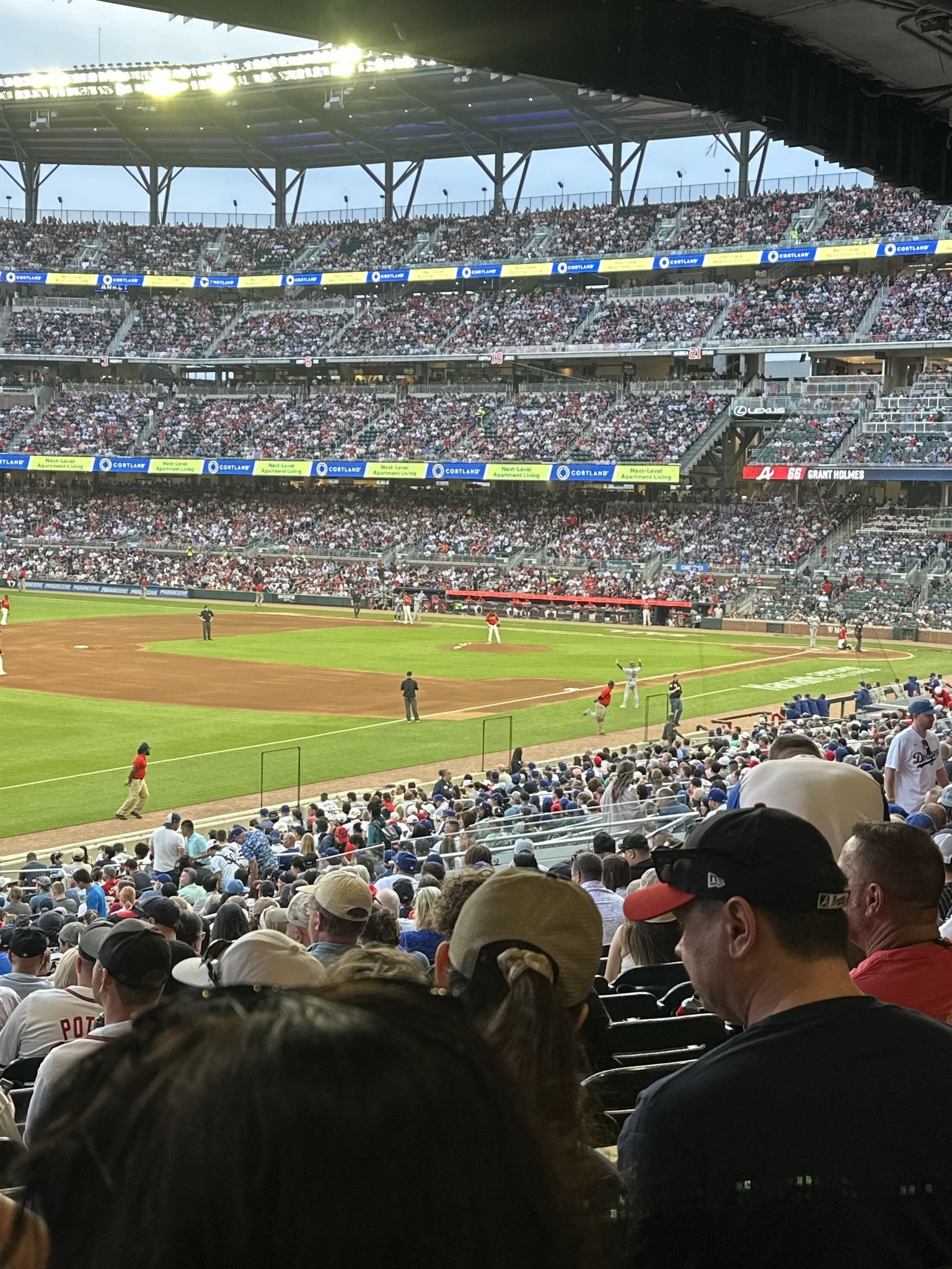 Real Fan View taken from Section 140 at Truist Park by Corey B