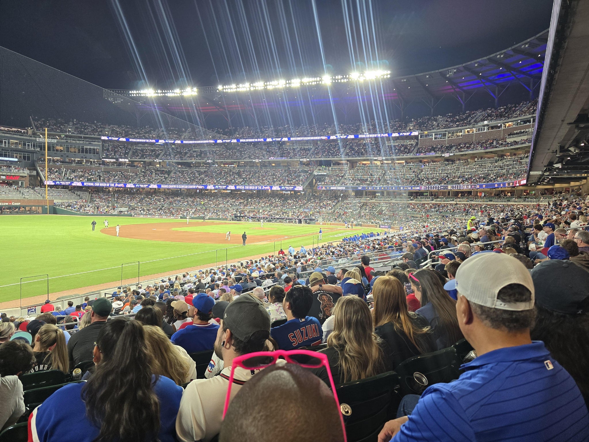 Real Fan View taken from Section 140 at Truist Park by Timothy A