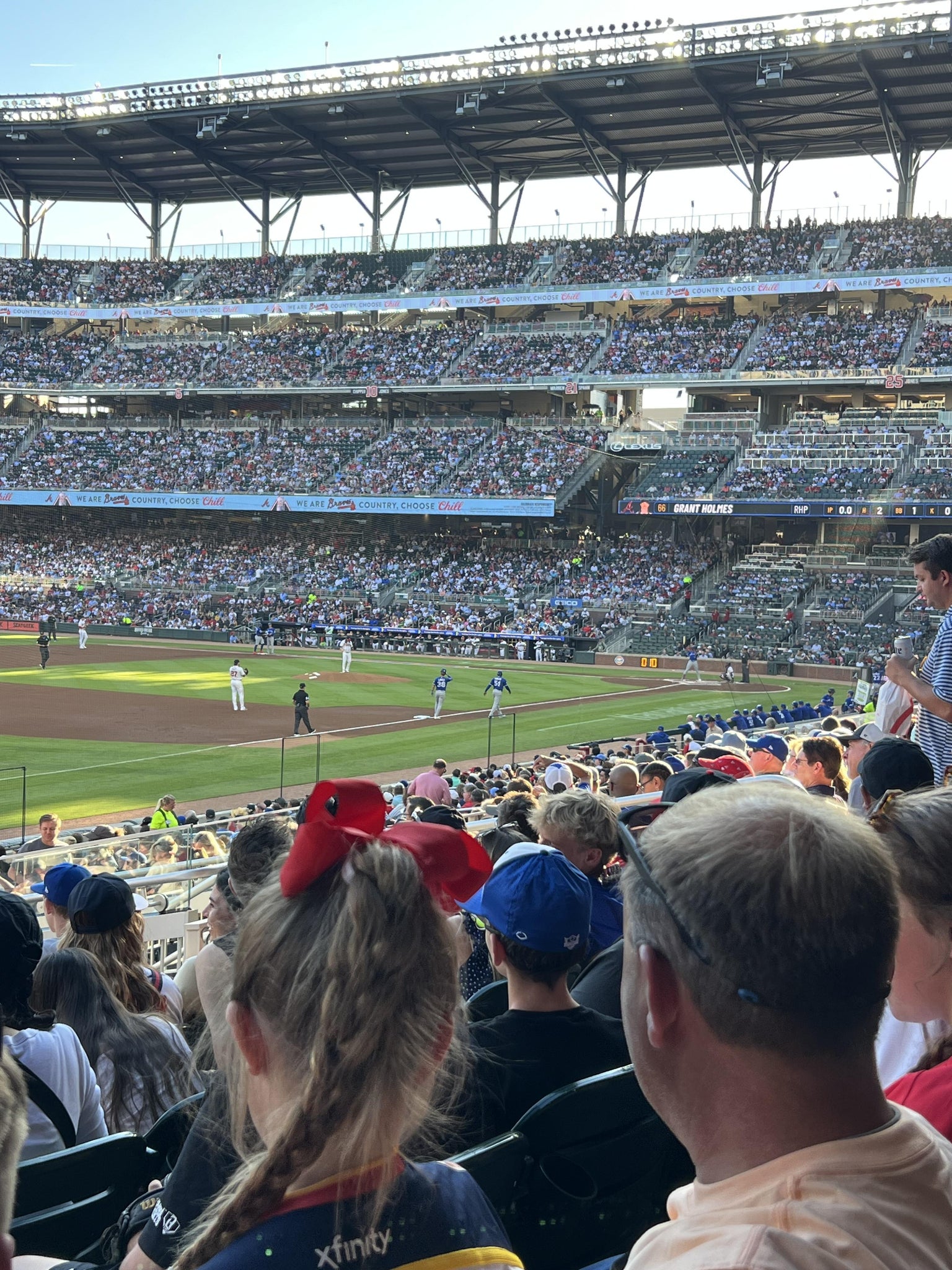 Real Fan View taken from Section 140 at Truist Park by Tameke D