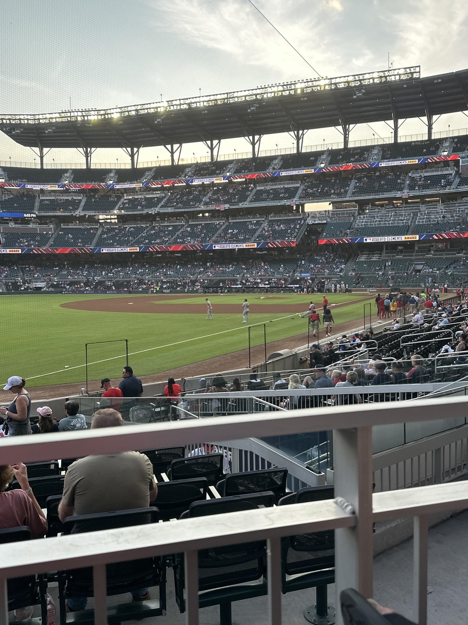 Real Fan View taken from Section 141 at Truist Park by Anonymous User