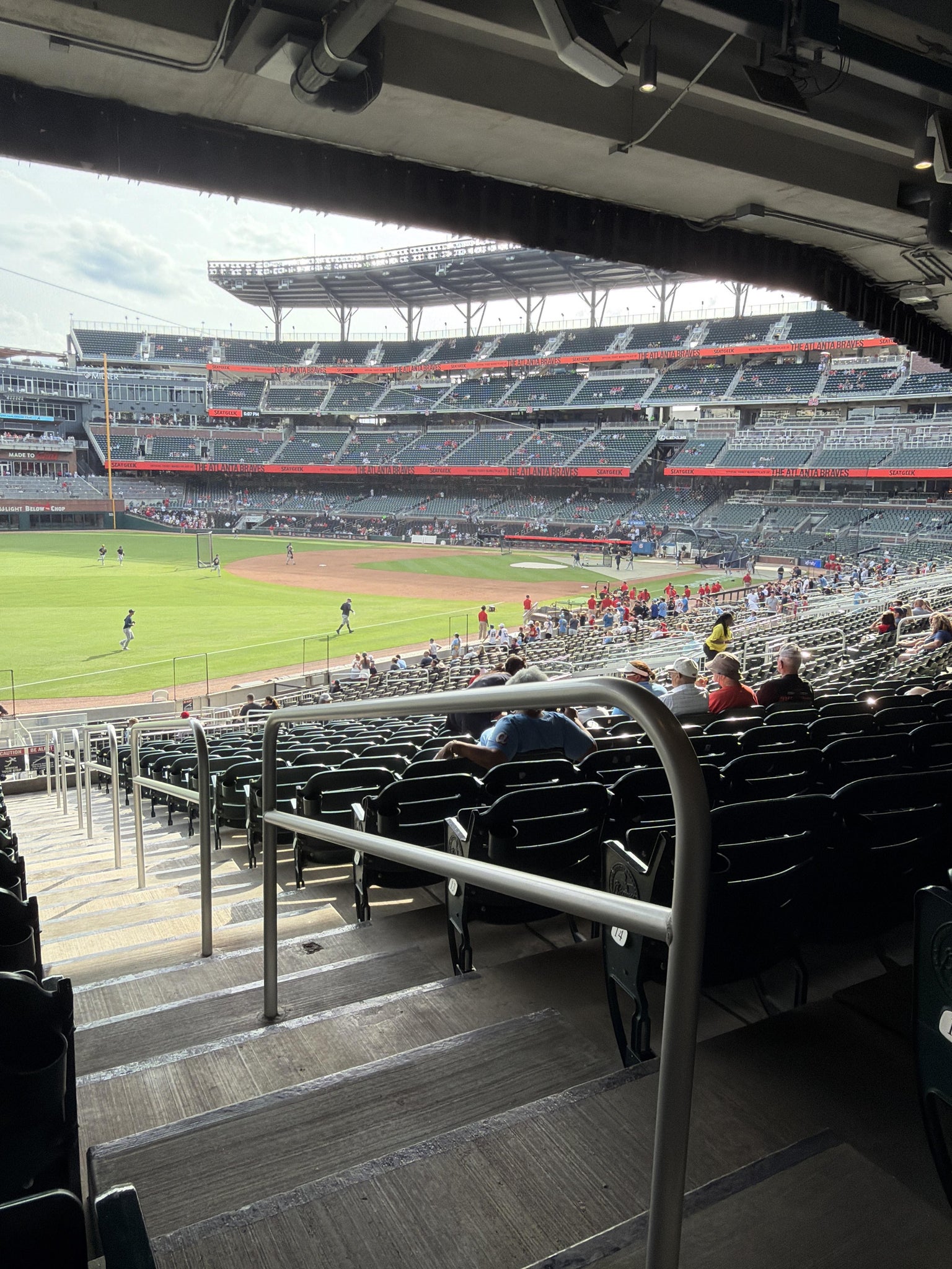 Real Fan View taken from Section 141 at Truist Park by Will T