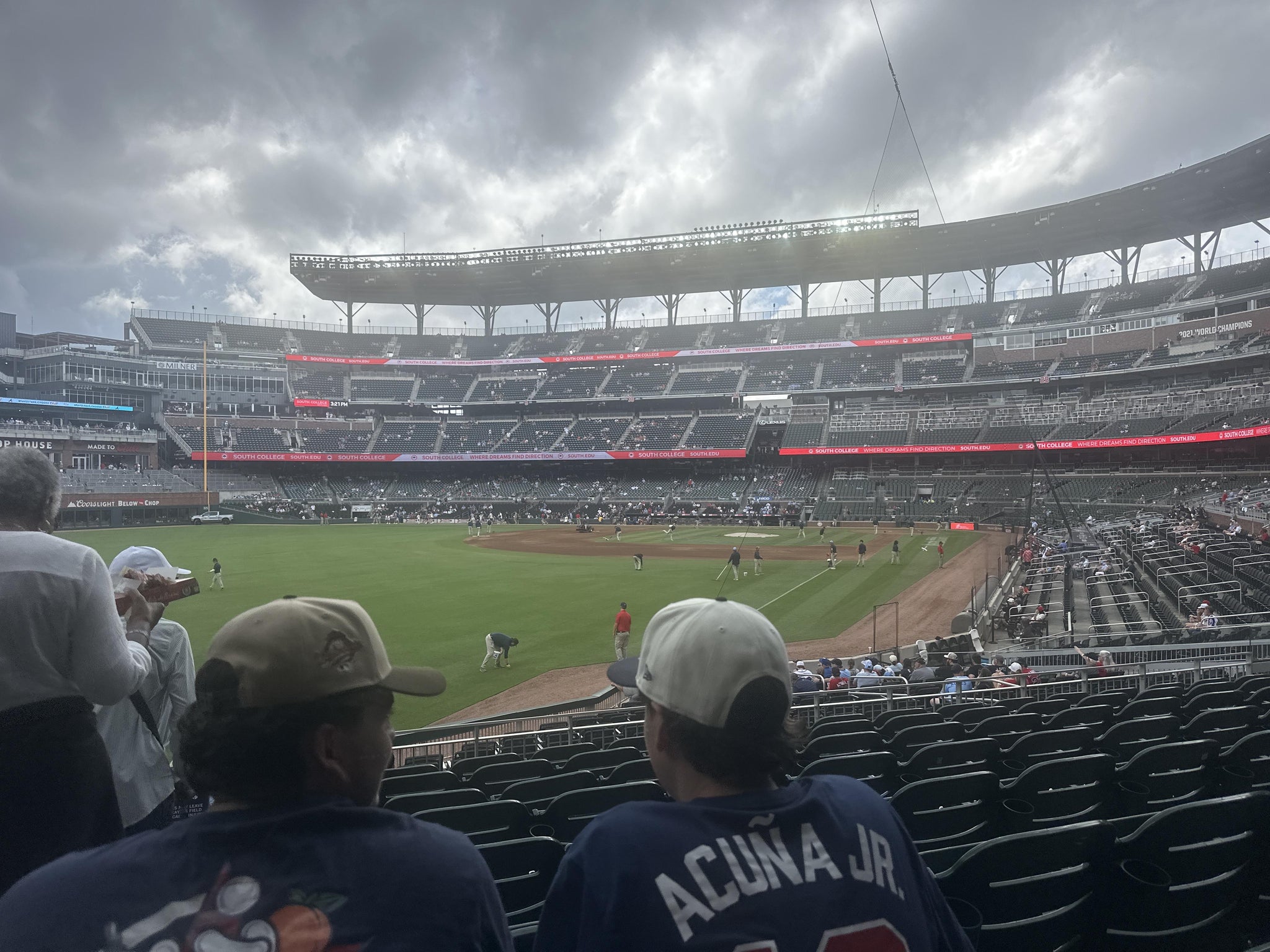 Real Fan View taken from Section 141 at Truist Park by Anonymous User